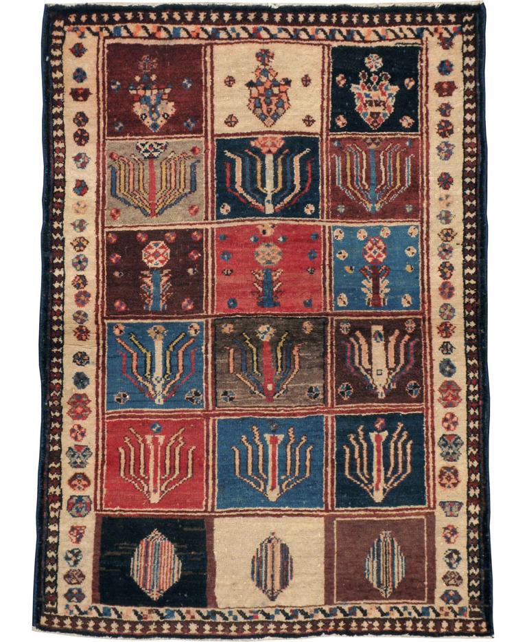 Antique Persian Bakhtiari Rug