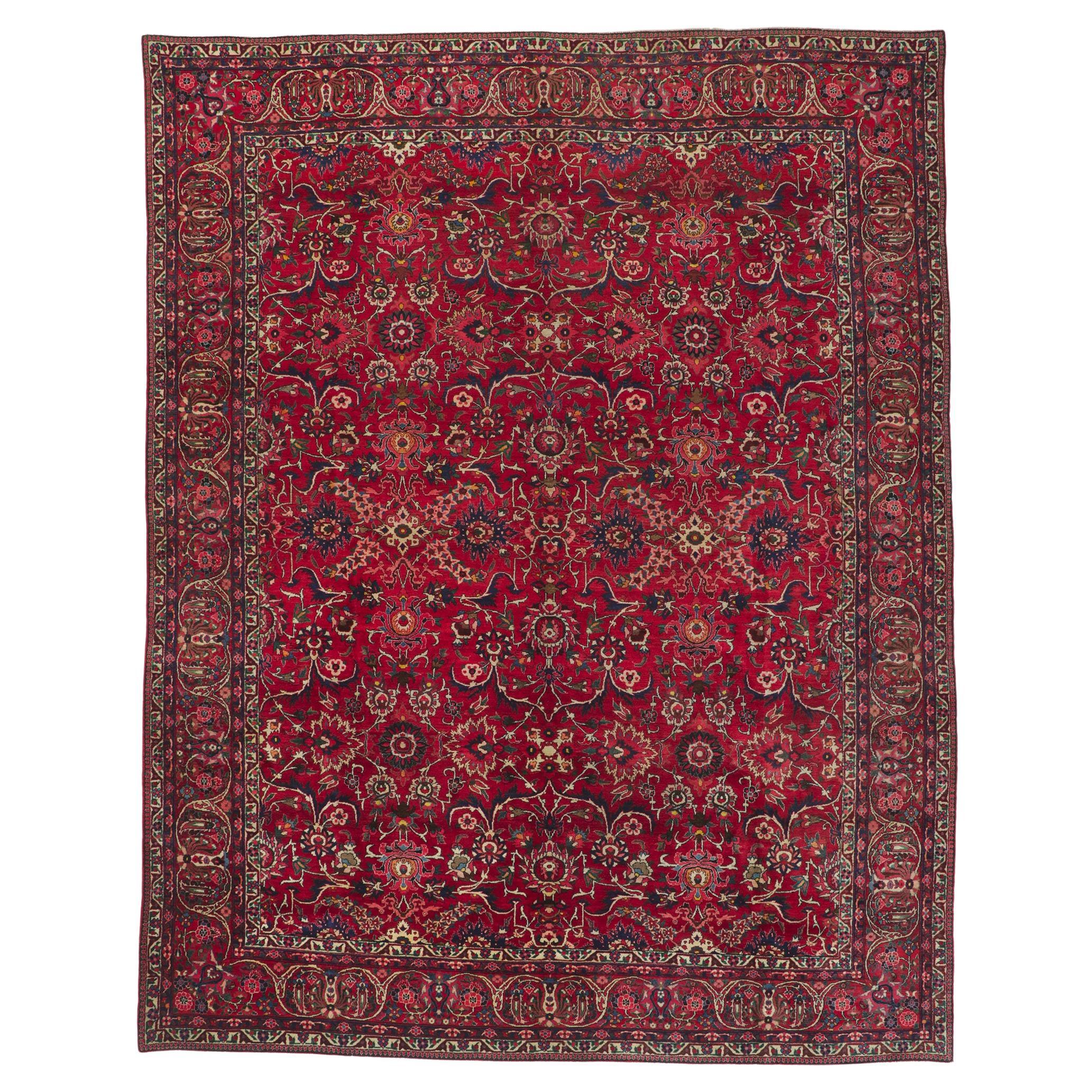 Antiker persischer Bachtiari-Teppich im Angebot