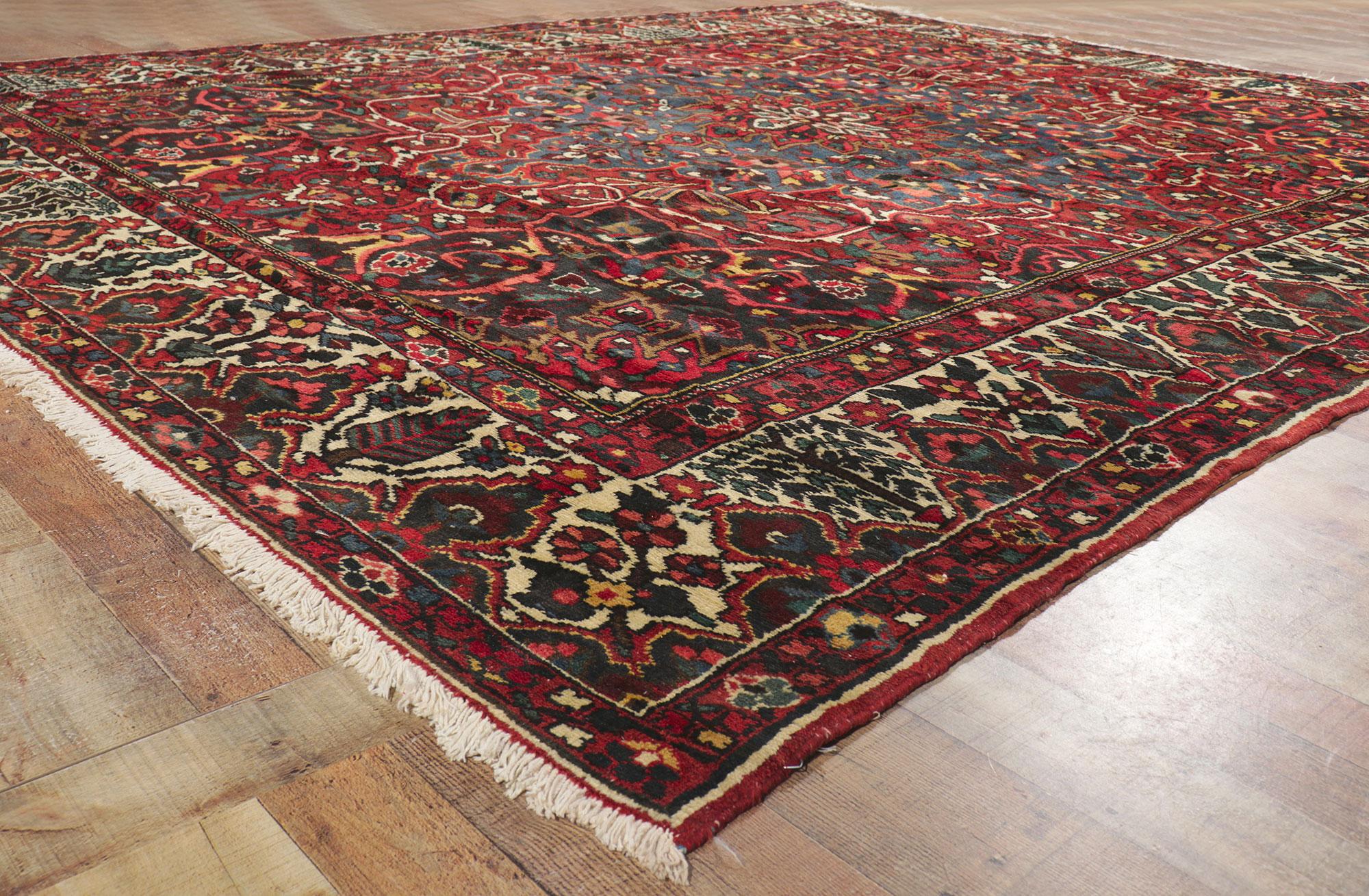 bakhtiari persian rug