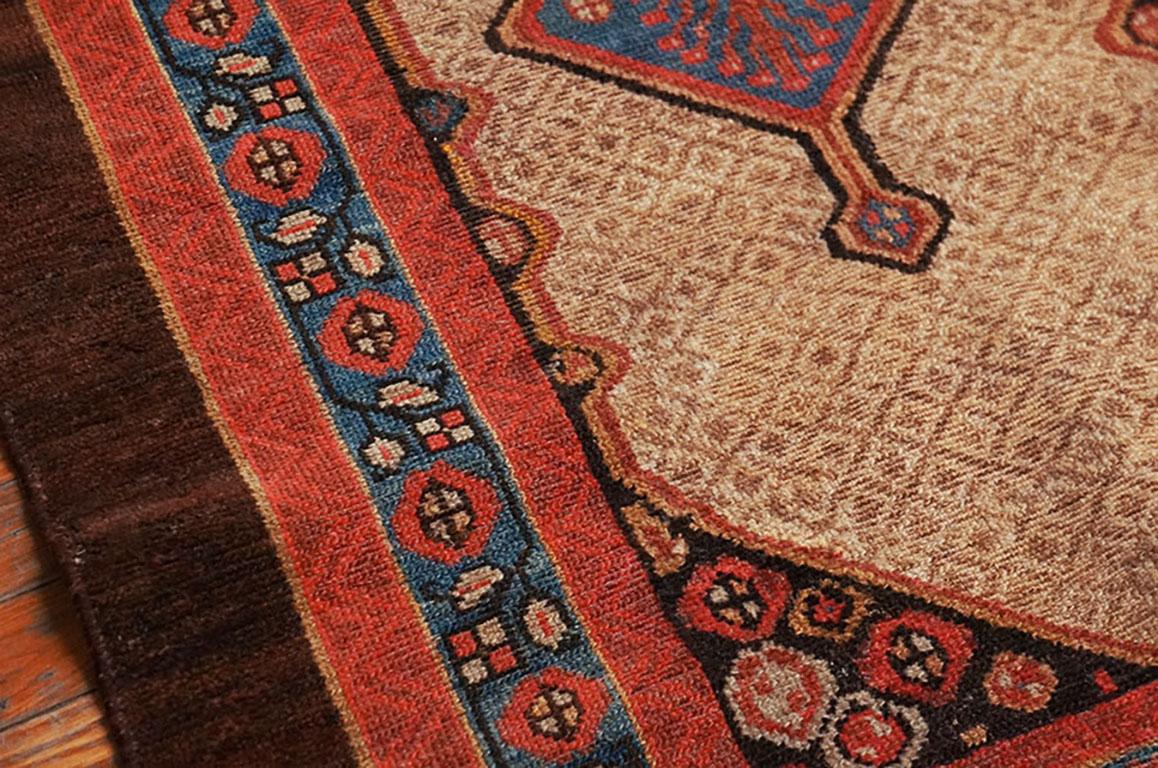 Hand-Knotted Antique Persian Bakshaiesh Rug For Sale