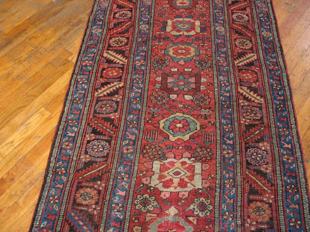 Late 19th Century 19th Century Persian Bakshaiesh Carpet ( 3' x 10'4