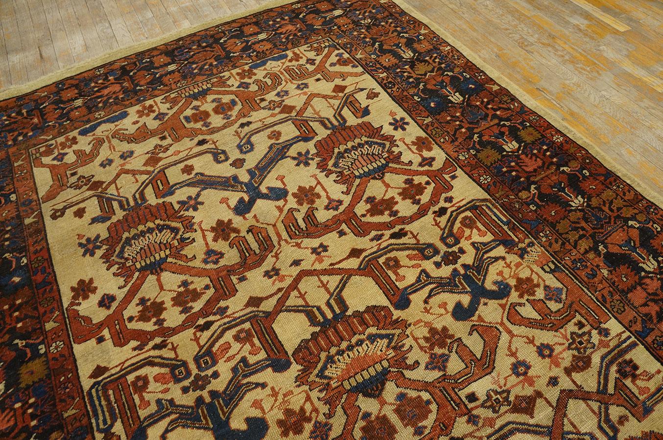 19th Century N.W. Persian Bakshaiesh Carpet ( 6'3'' x 10'3'' 190 x 312 ) For Sale 6