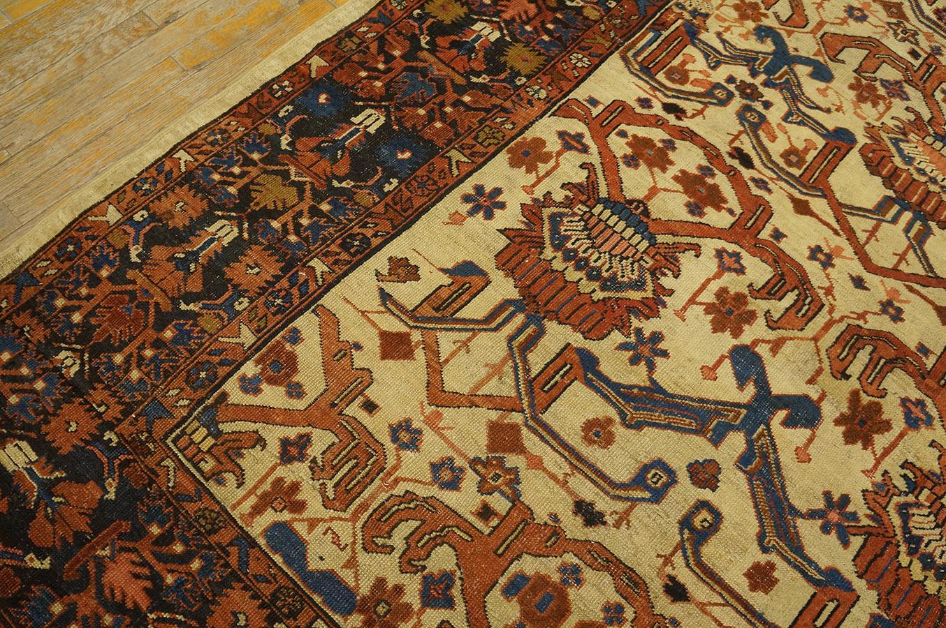 19th Century N.W. Persian Bakshaiesh Carpet ( 6'3'' x 10'3'' 190 x 312 ) For Sale 10