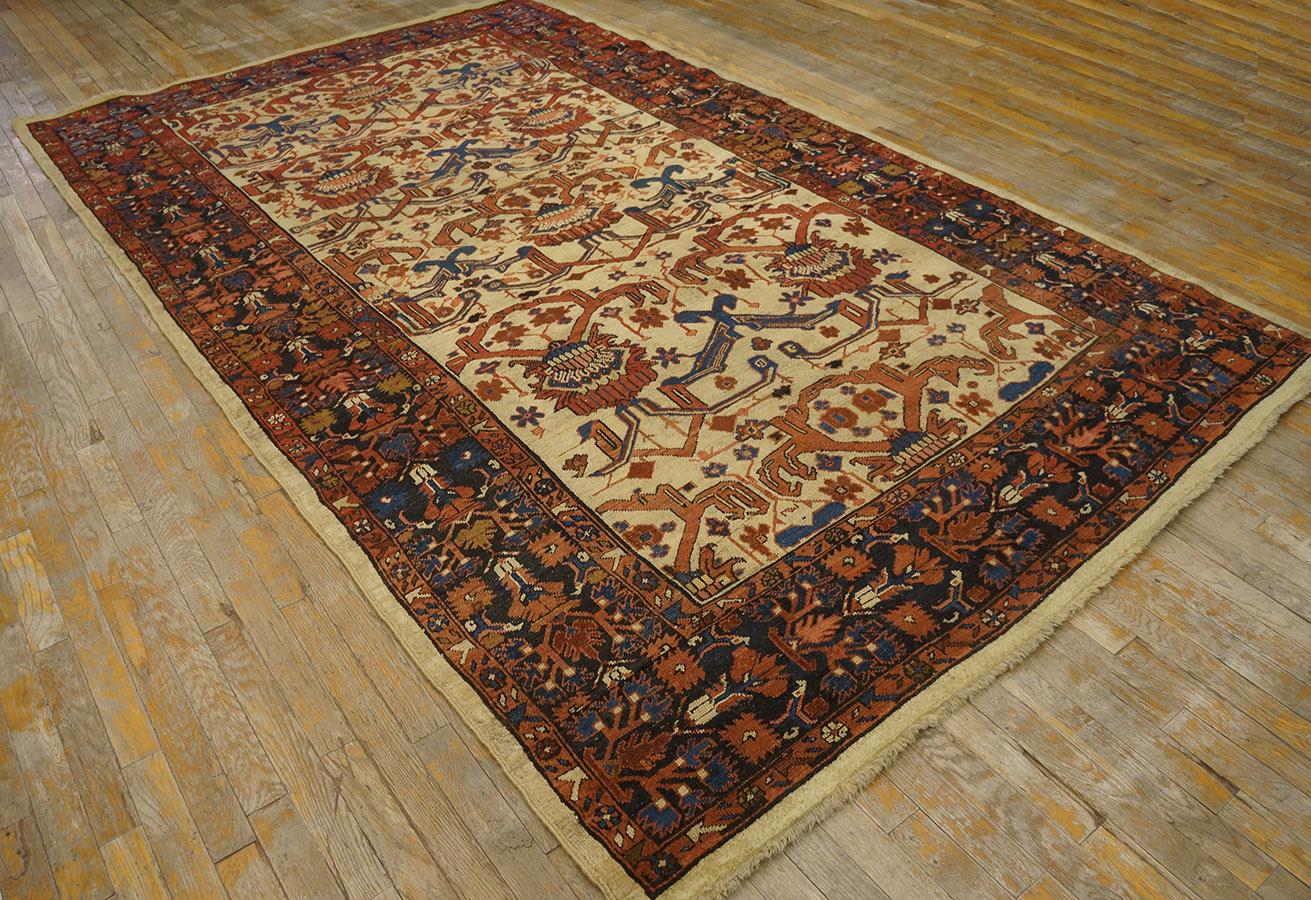 19. Jahrhundert N.W. Persischer Bakshaiesh-Teppich ( 6'3'' x 10'3'' 190 x 312 )