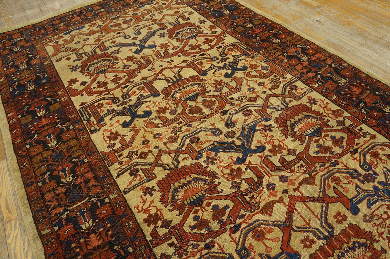 Late 19th Century 19th Century N.W. Persian Bakshaiesh Carpet ( 6'3'' x 10'3'' 190 x 312 ) For Sale