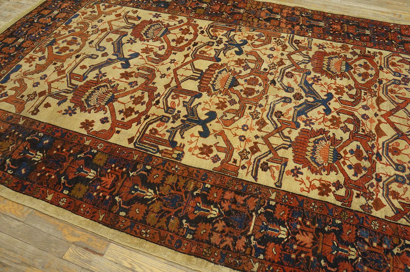 Wool 19th Century N.W. Persian Bakshaiesh Carpet ( 6'3'' x 10'3'' 190 x 312 ) For Sale