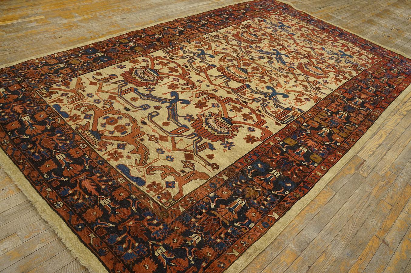 19th Century N.W. Persian Bakshaiesh Carpet ( 6'3'' x 10'3'' 190 x 312 ) For Sale 2