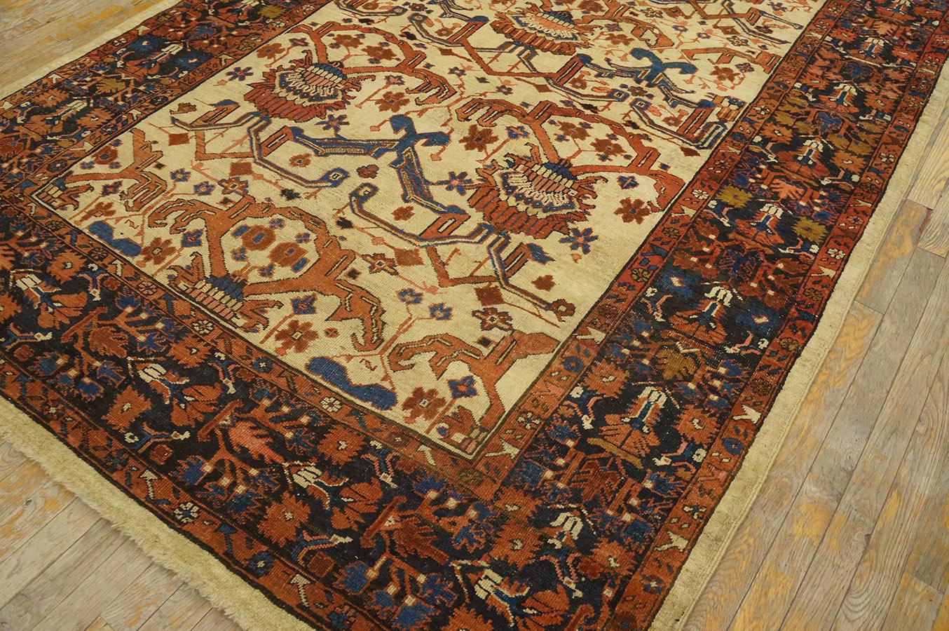 19th Century N.W. Persian Bakshaiesh Carpet ( 6'3'' x 10'3'' 190 x 312 ) For Sale 3