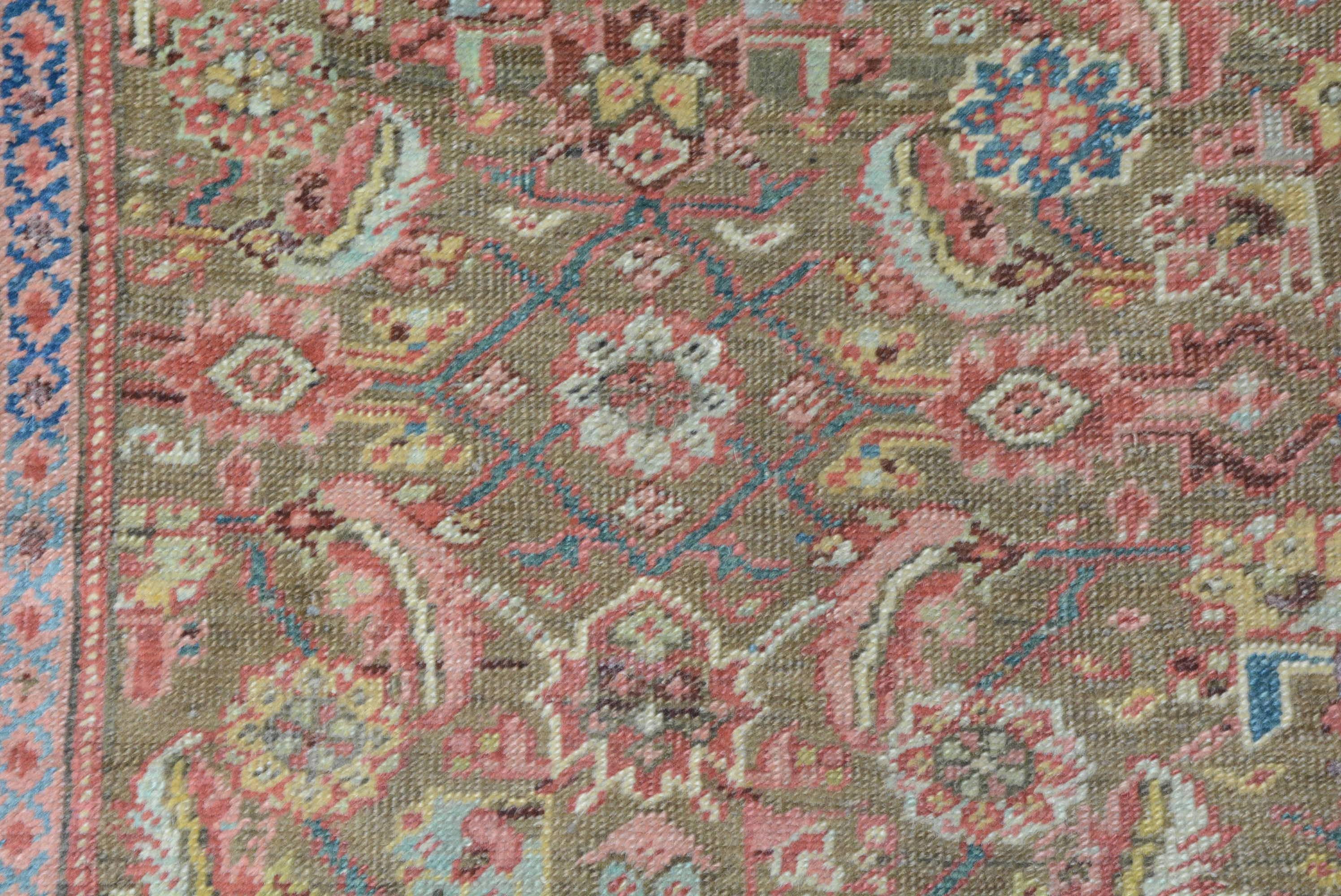 Perse Tapis persan ancien en bakshaish en vente