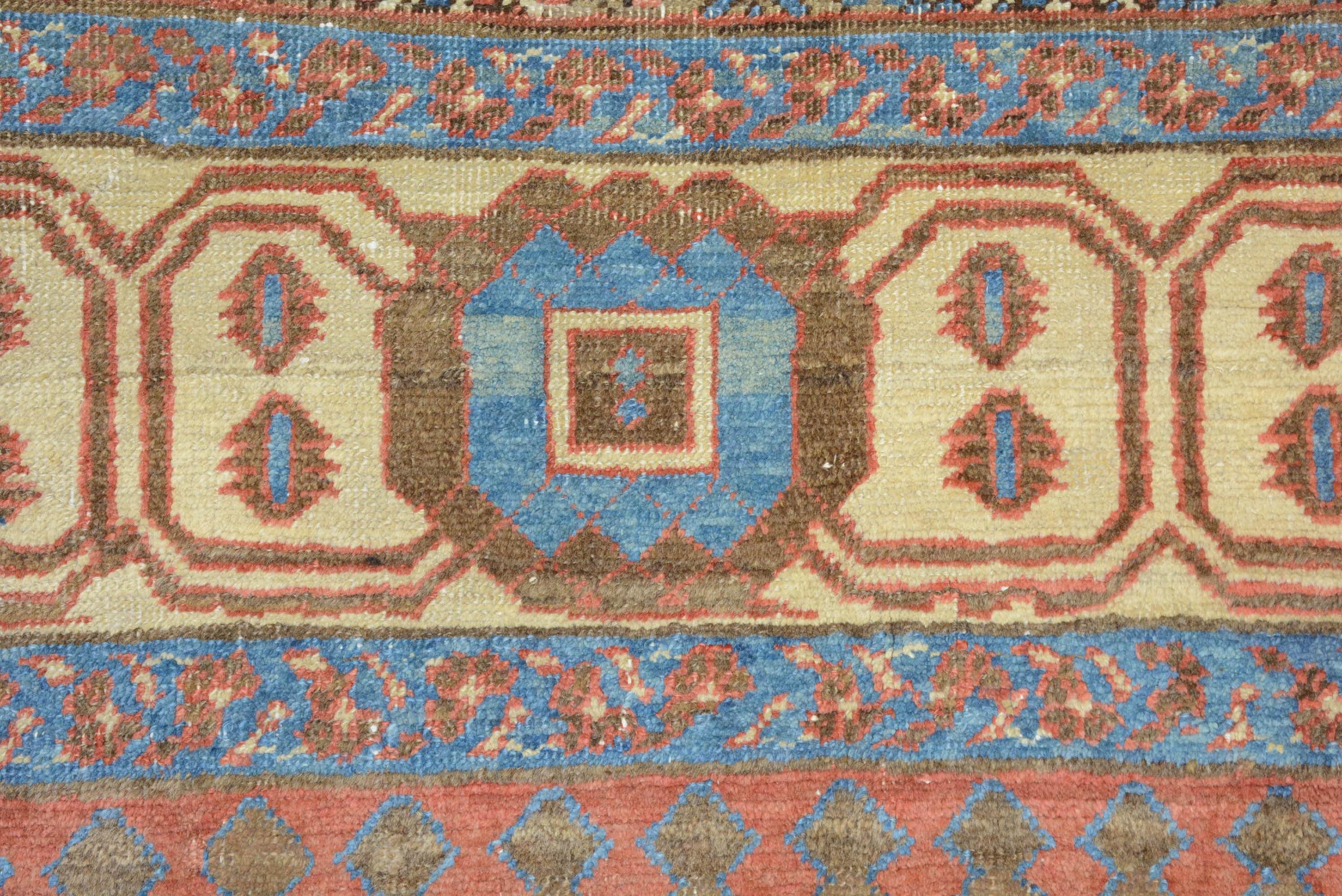 19th Century Antique Persian Bakshaish Carpet For Sale