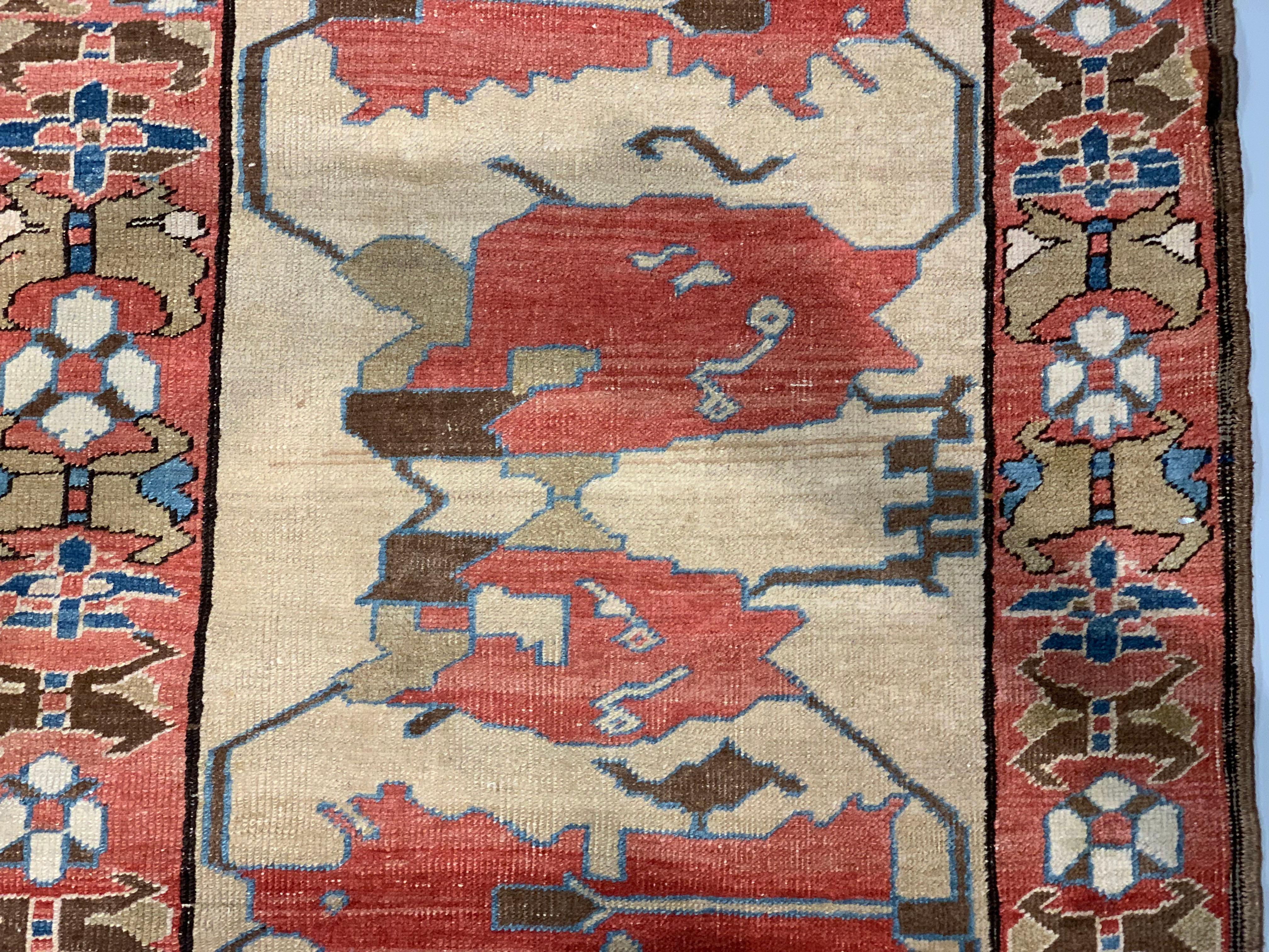 Antiker persischer Bakshaish-Teppich, 13' x 17'6 cm, antik im Angebot 3