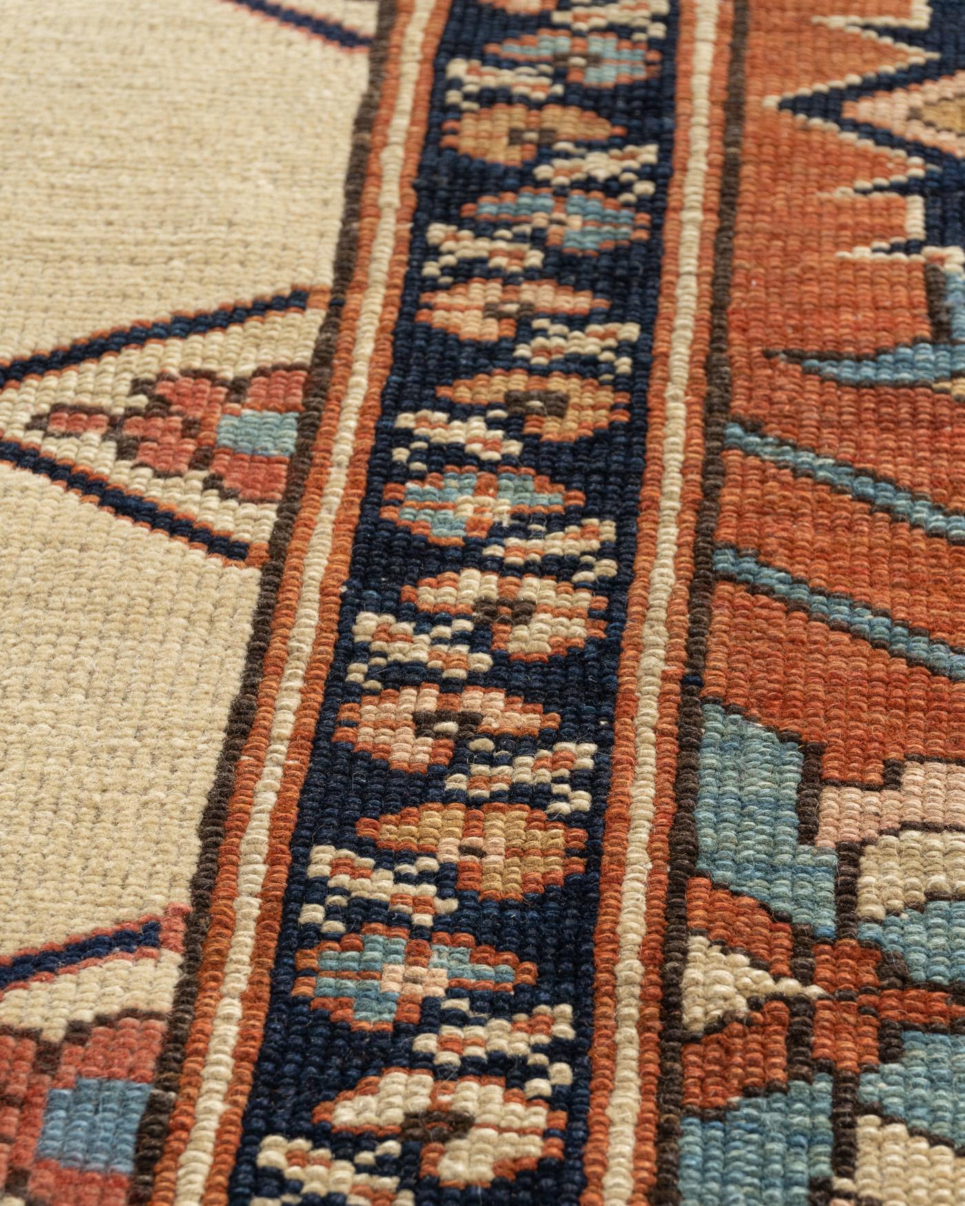 Antiker persischer Bakshaish-Teppich, 2,74 m x 2,74 m im Angebot 5