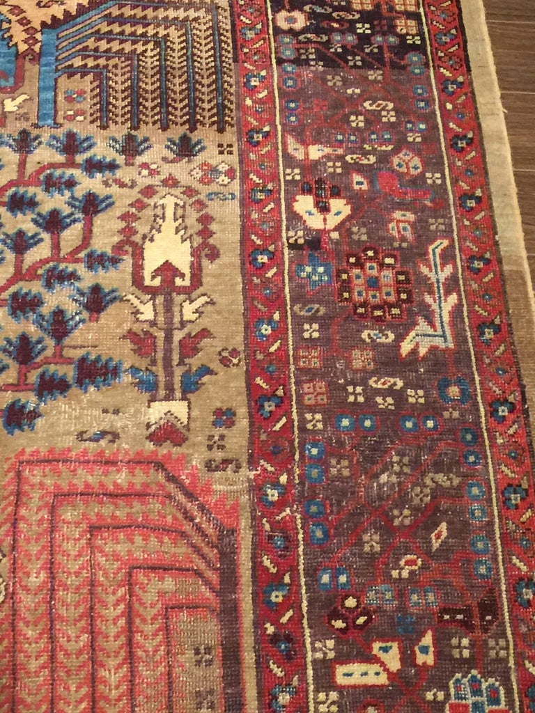 Antique Persian Bakshaish Rug, circa 1870 For Sale at 1stdibs
