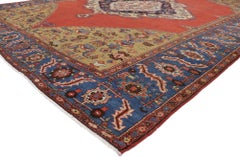 Antique Persian Bakshaish Carpet, 11'04 x 15'00