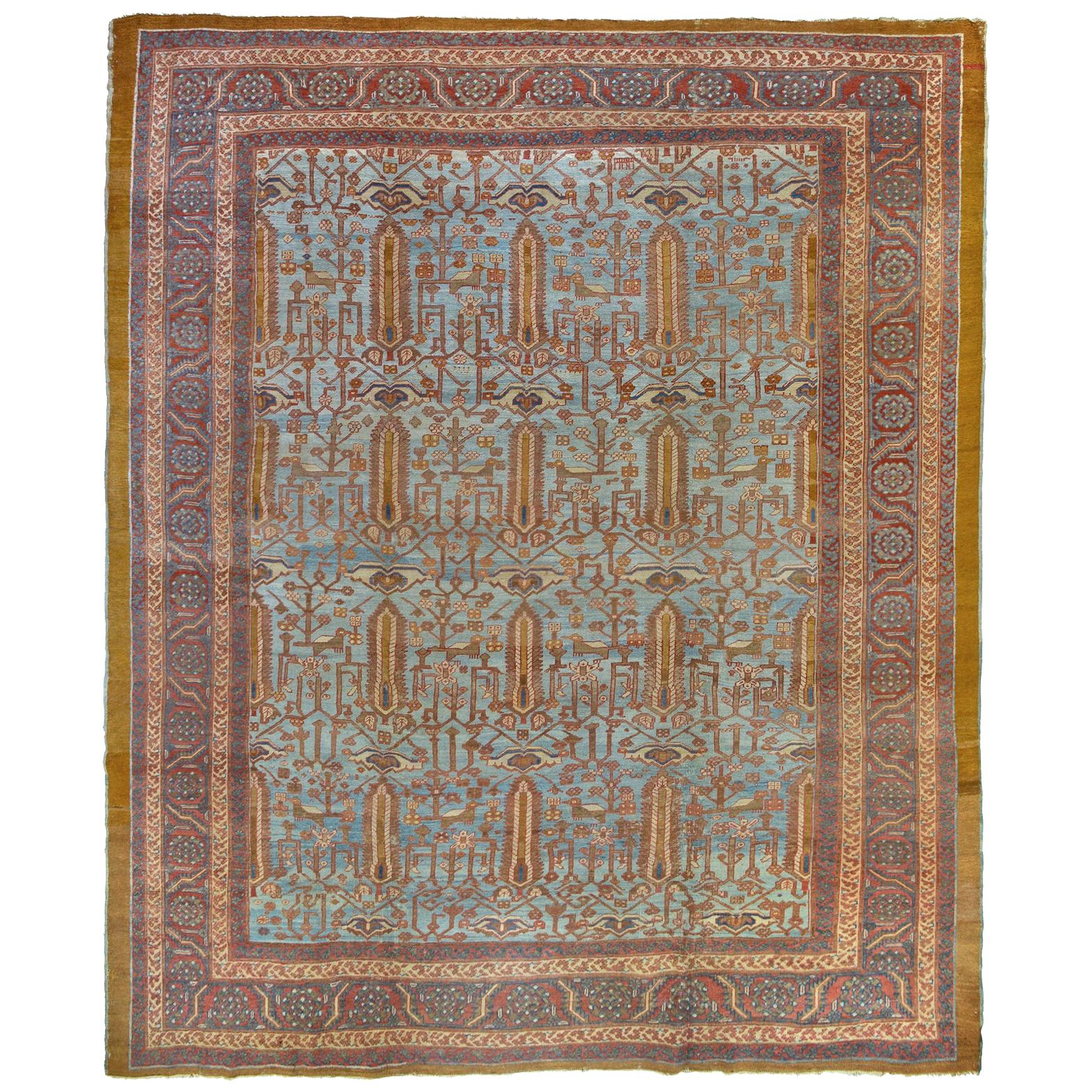 Antique Bakshaish Rug at 1stDibs