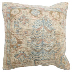 Antique Persian Bakshaish Rug Pillow