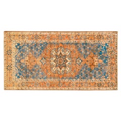 Antiker persischer Baktiari- orientalischer Teppich, in kleiner Größe, mit zentralem Medaillon