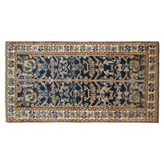 Antique Persian Baktiari Oriental Rug, in Small size, w/ Symmetrical Design