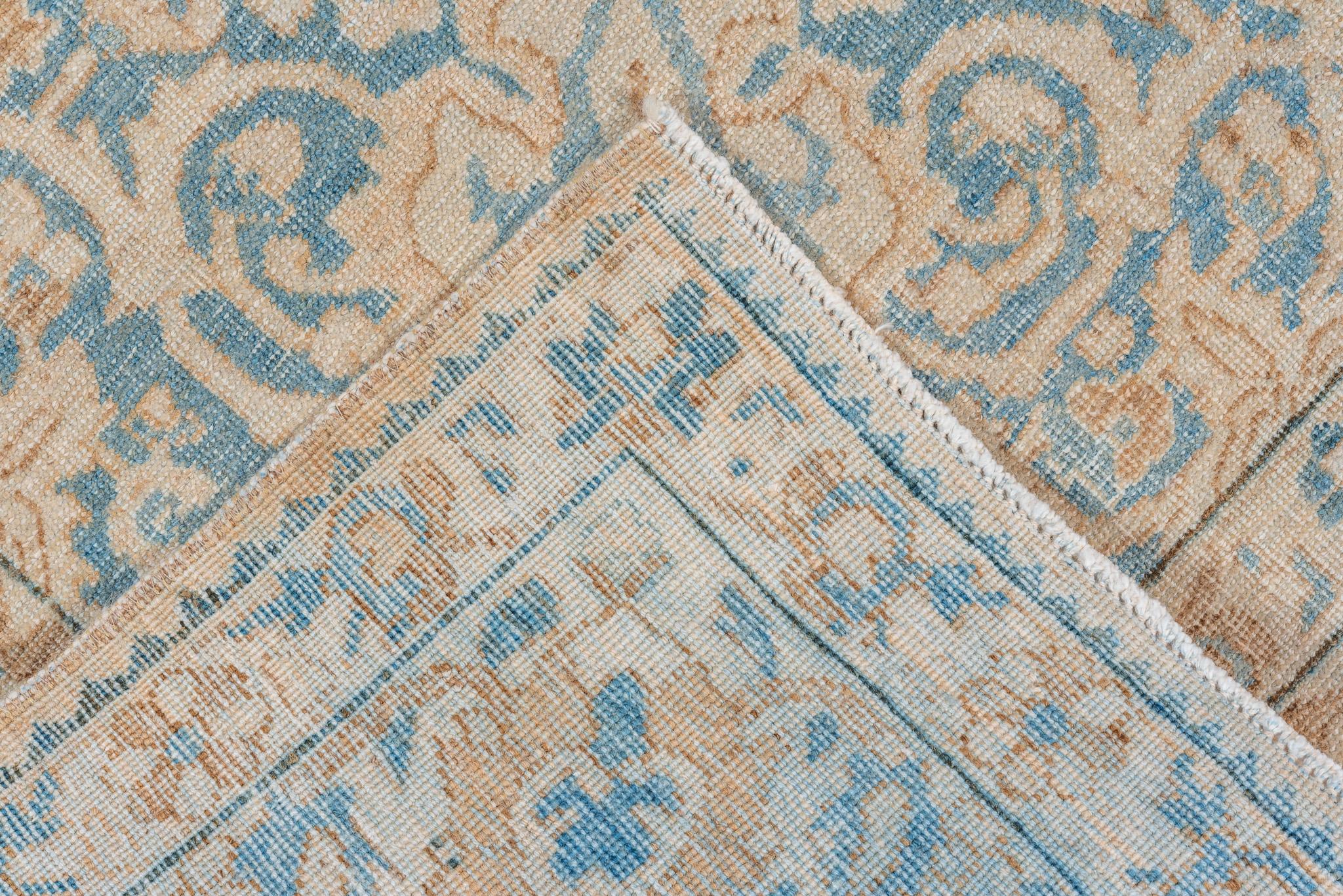 Antiker persischer Baktiary-Teppich mit geometrischen Mustern (Persisch) im Angebot