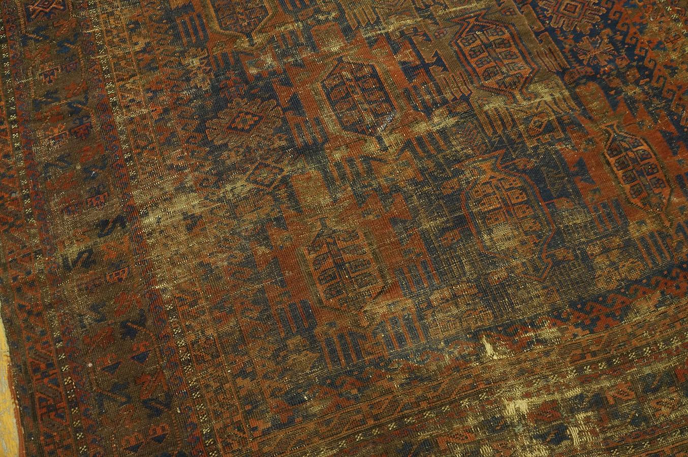 Late 19th Century Persian Baluch Carpet ( 6' x 8'4