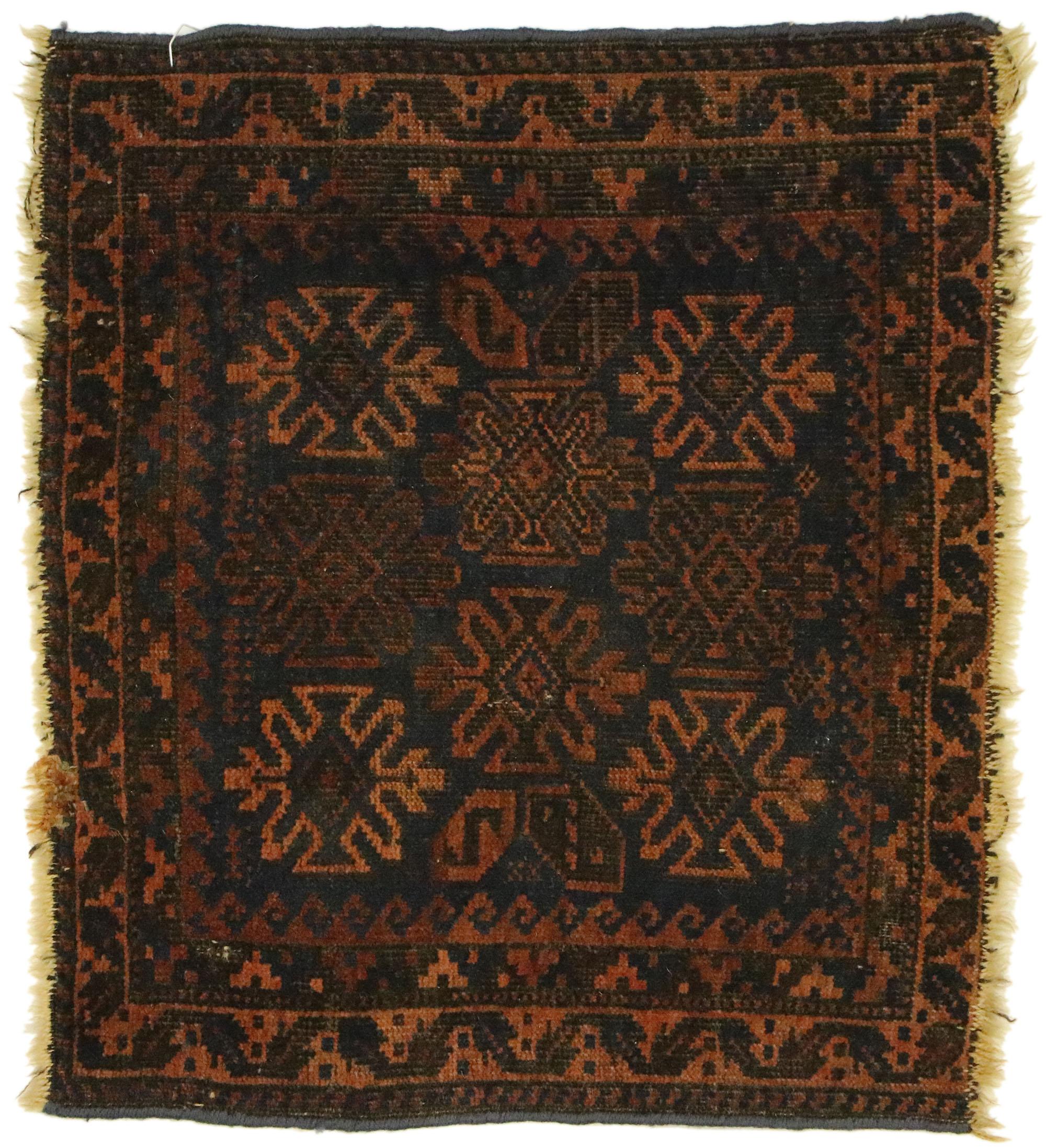1910’s Persian Baluch Rug with Modern Style For Sale 2