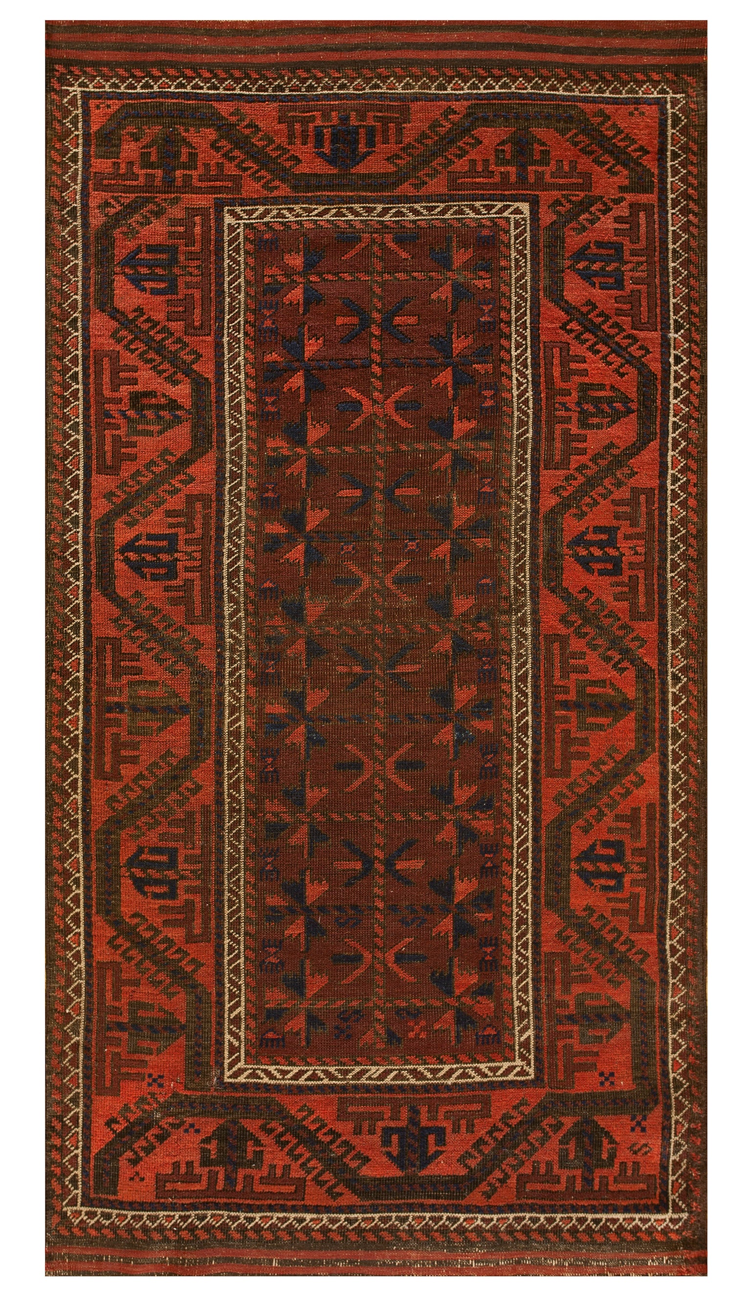 Tapis persan ancien Baluch Turkmen