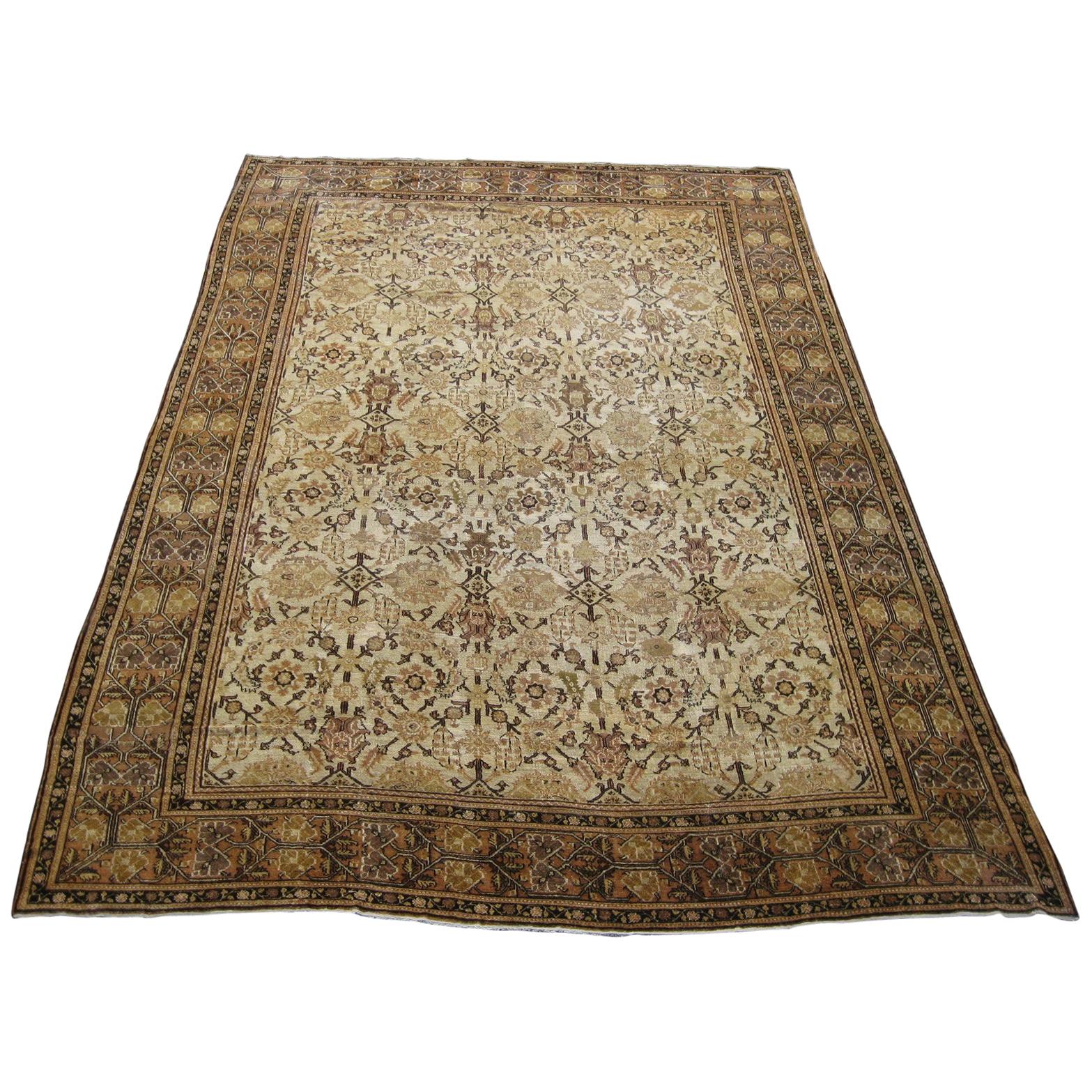 Antique Persian Bashir Rug For Sale