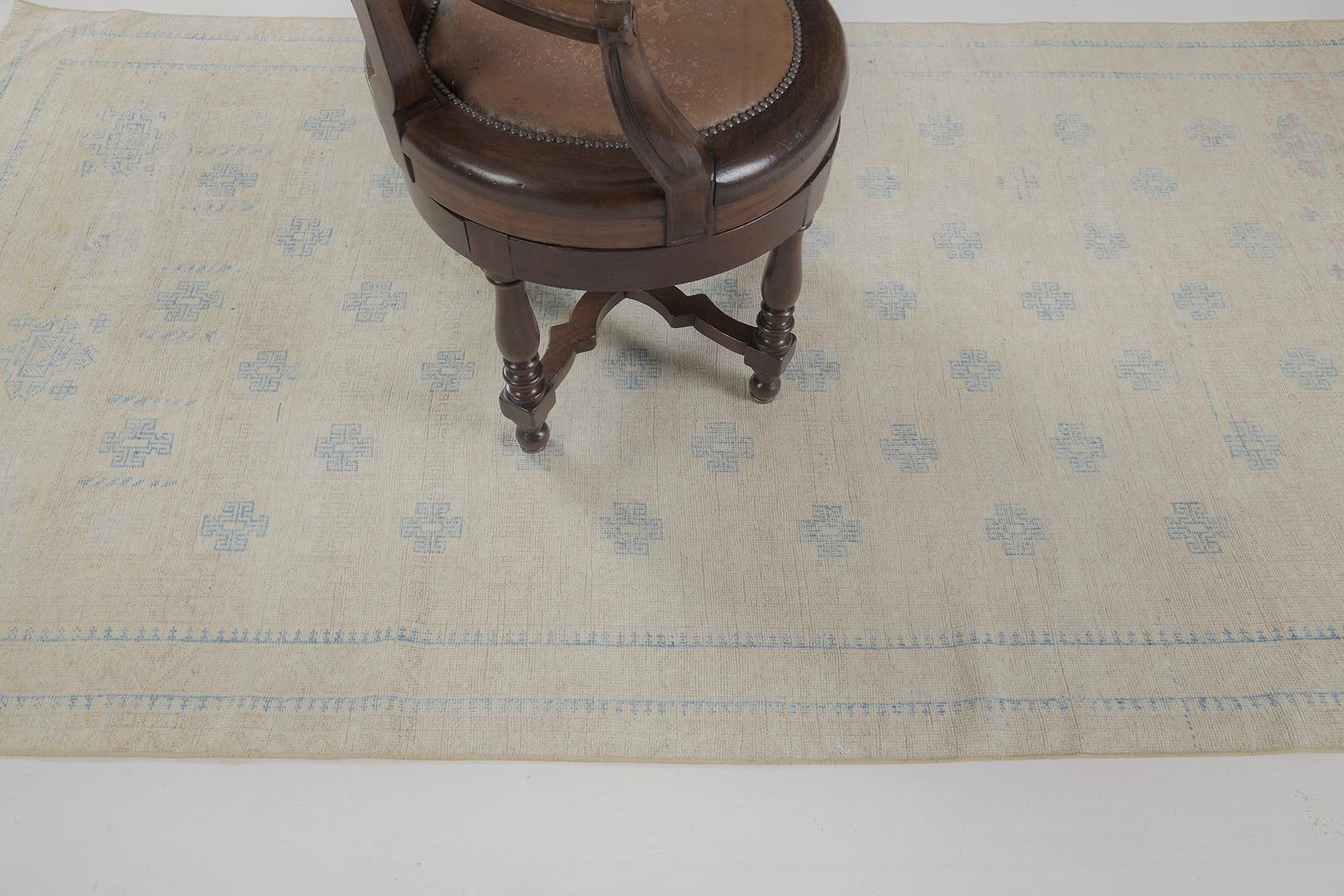 Laine Tapis persan ancien Beluch de Mehraban en vente