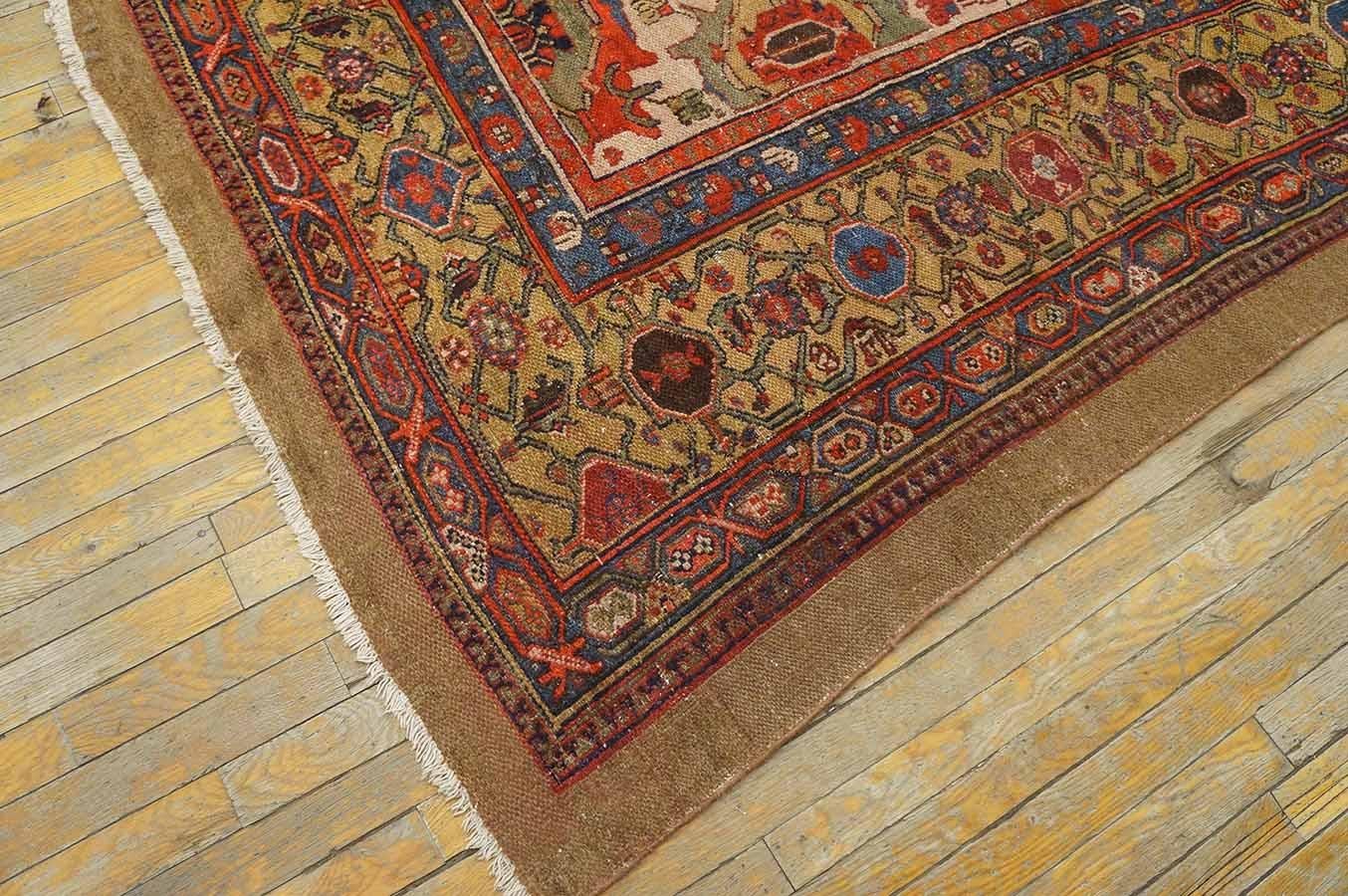 19th Century Persian Bibikabad Carpet ( 10' x 14' - 305 x 427 )  For Sale 8