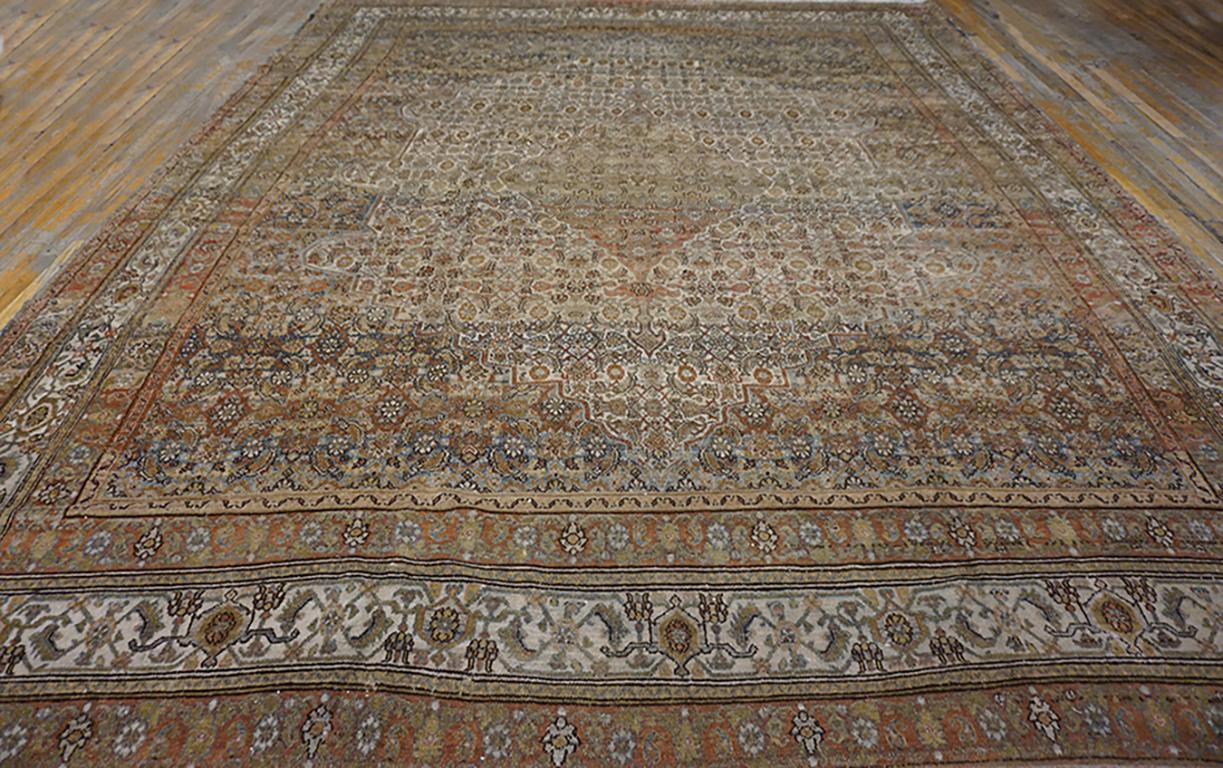 Malayer Early 20th Century Persian Bibikabad Carpet ( 11' x 13'9