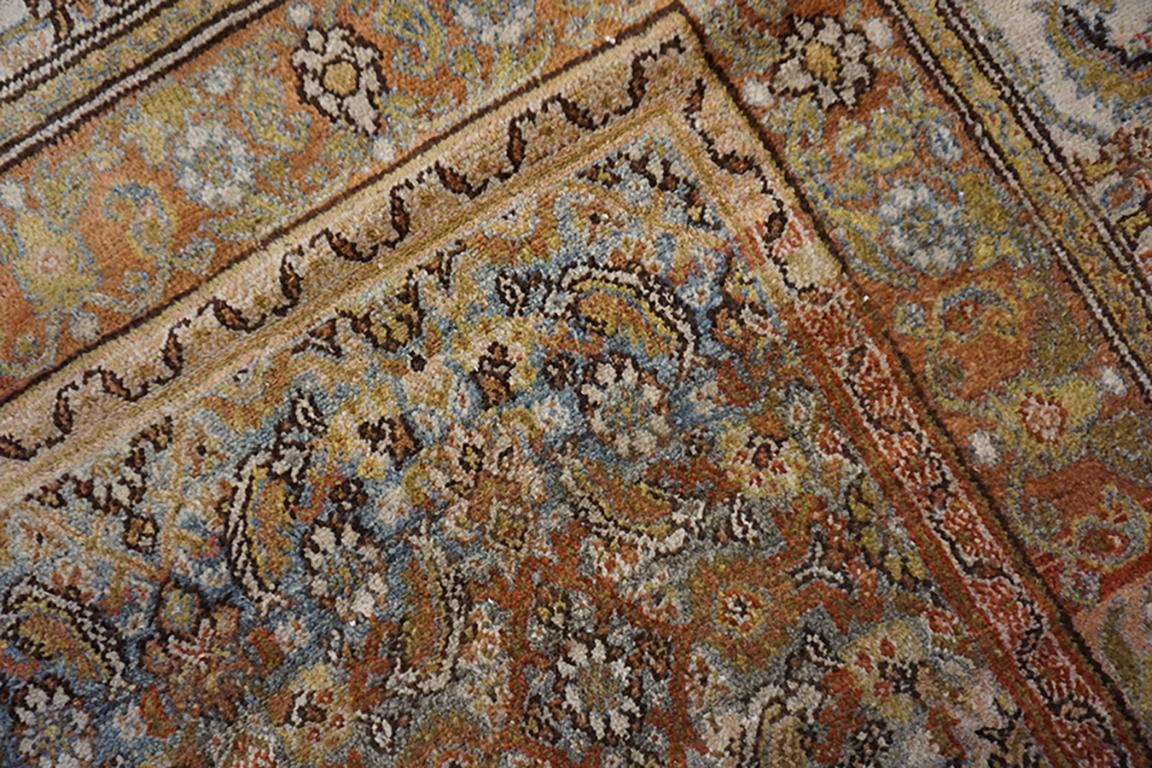 Persischer Bibikabad-Teppich des frühen 20. Jahrhunderts ( 11'' x 13''9 - 335 x 420) (Wolle) im Angebot