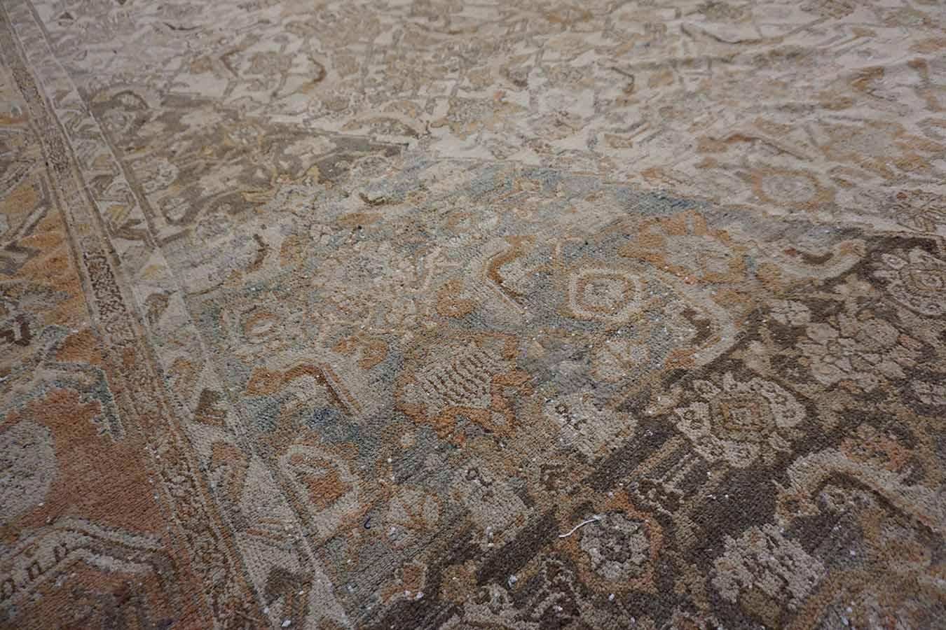 Hand-Knotted Early 20th Century Persian Bibikabad Carpet 13' 7