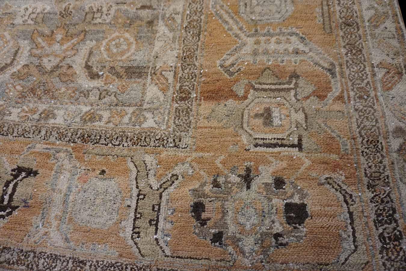 Wool Early 20th Century Persian Bibikabad Carpet 13' 7