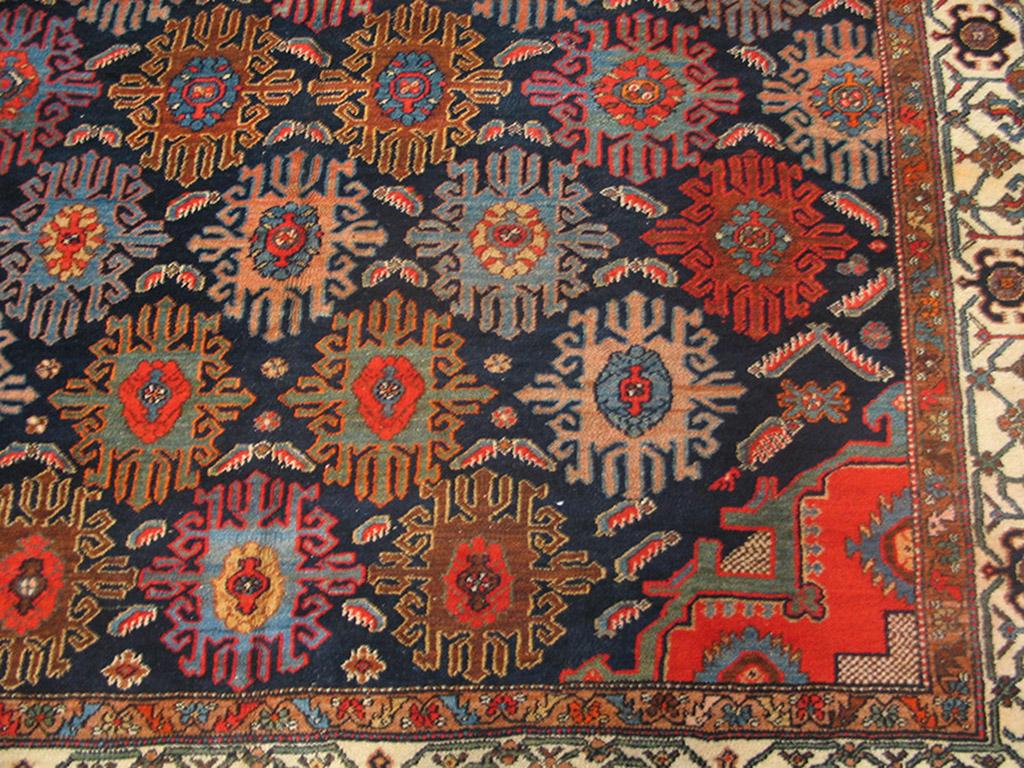 1920s Persian Bibikabad Carpet ( 7'6