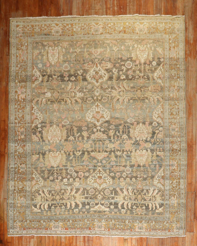 Antique Persian Bibikabad Rug For Sale at 1stDibs
