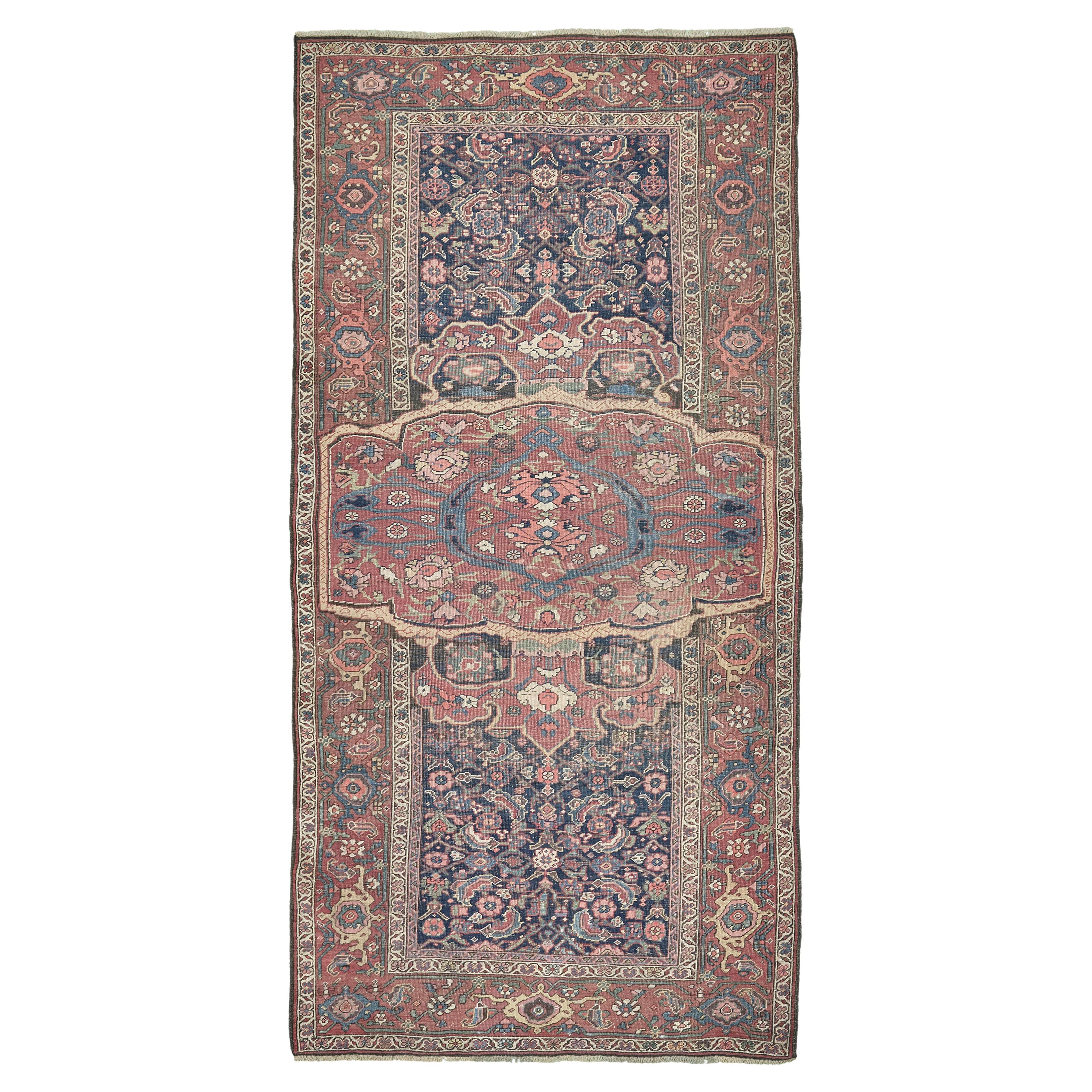 Ancien tapis persan Bidjar par Mehraban en vente