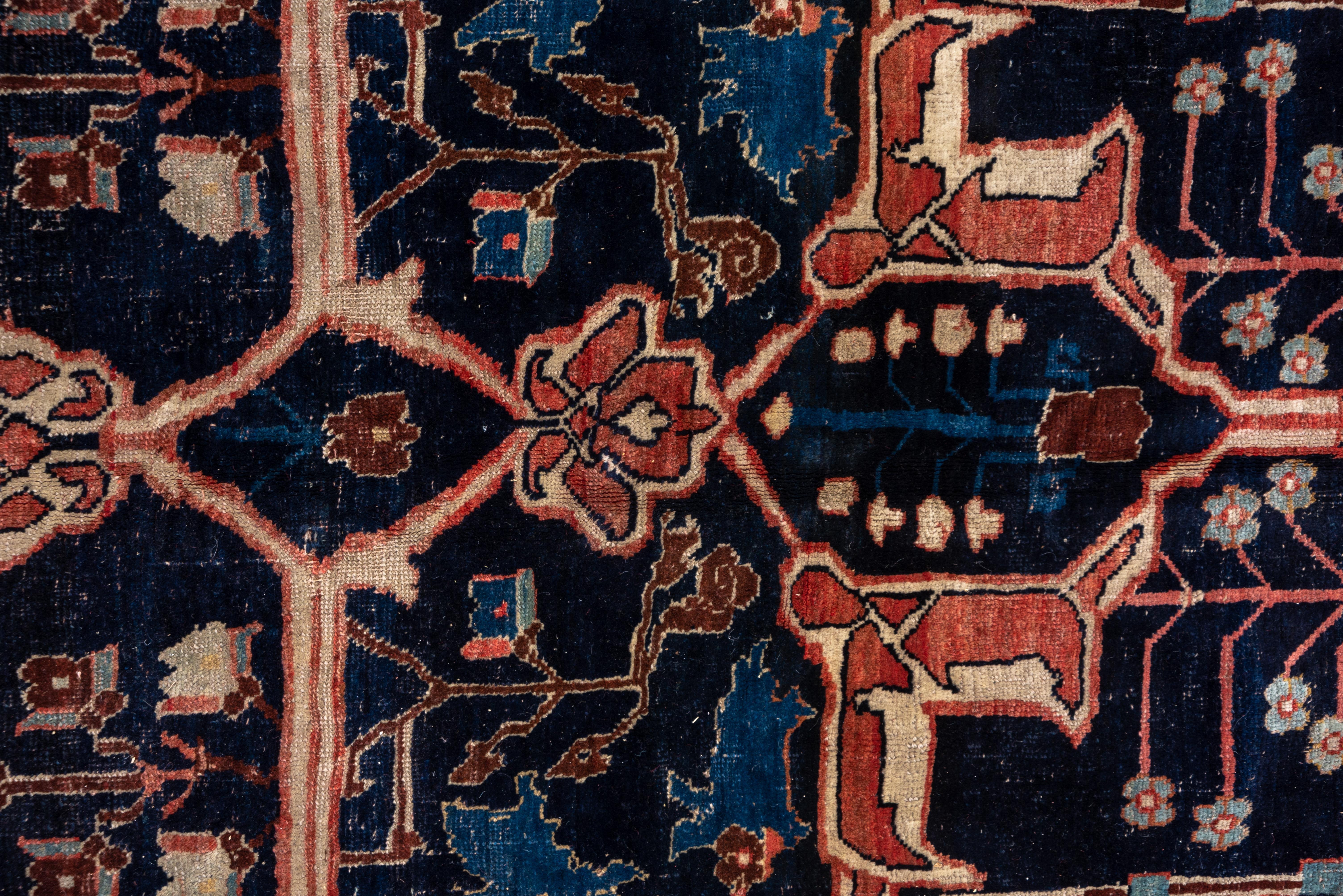 Tribal Antique Persian Bidjar Carpet, circa 1890s For Sale