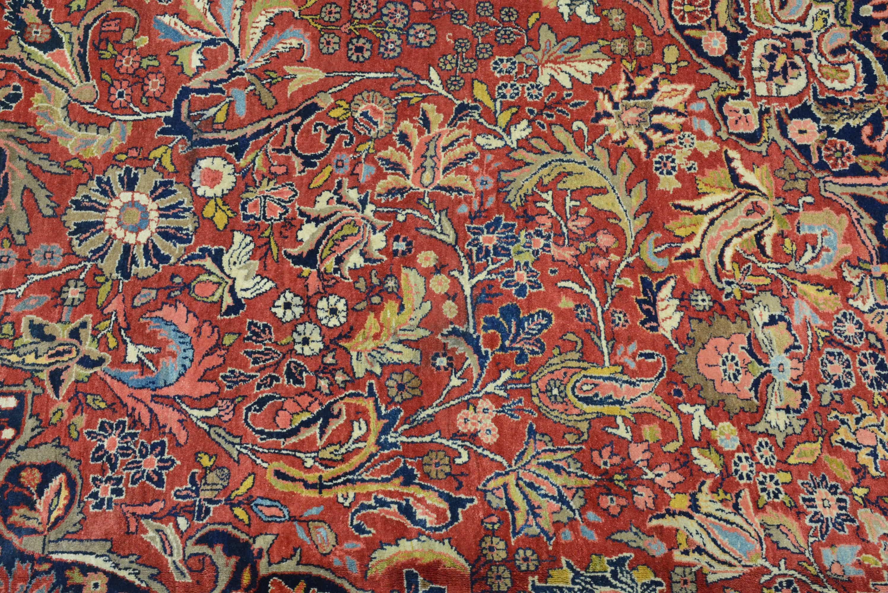 Antiker persischer Bidjar-Teppich (Mitte des 20. Jahrhunderts) im Angebot