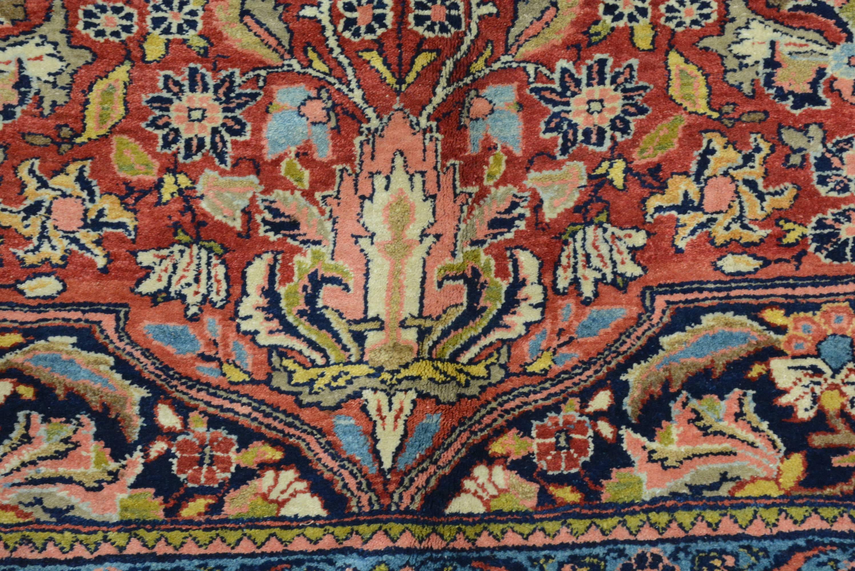 Antiker persischer Bidjar-Teppich (Wolle) im Angebot