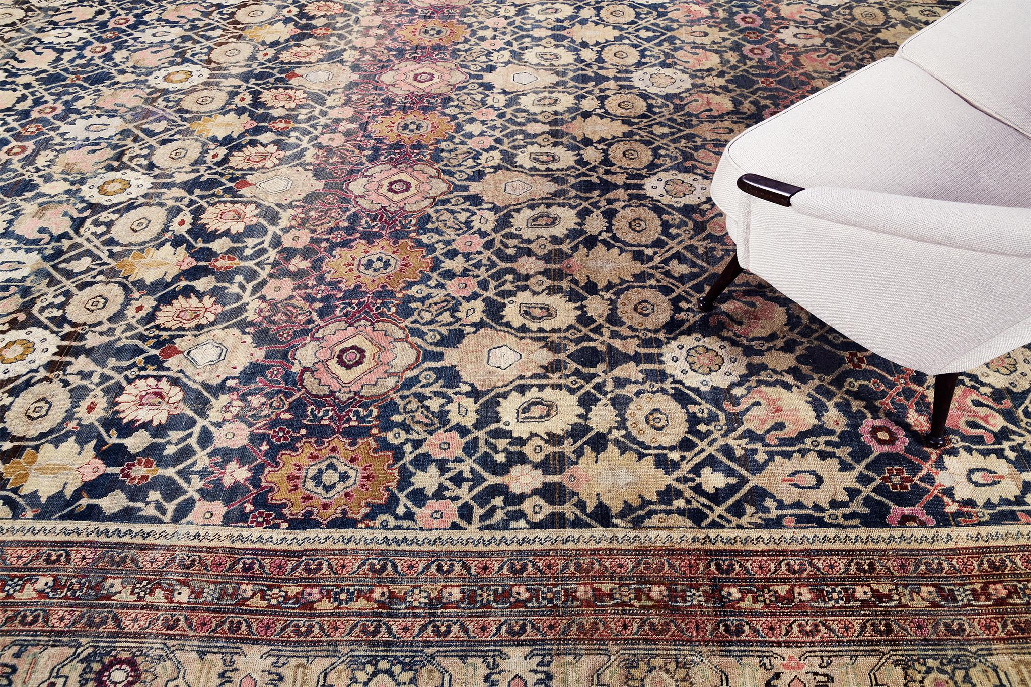 Antique Persian Bidjar For Sale 4