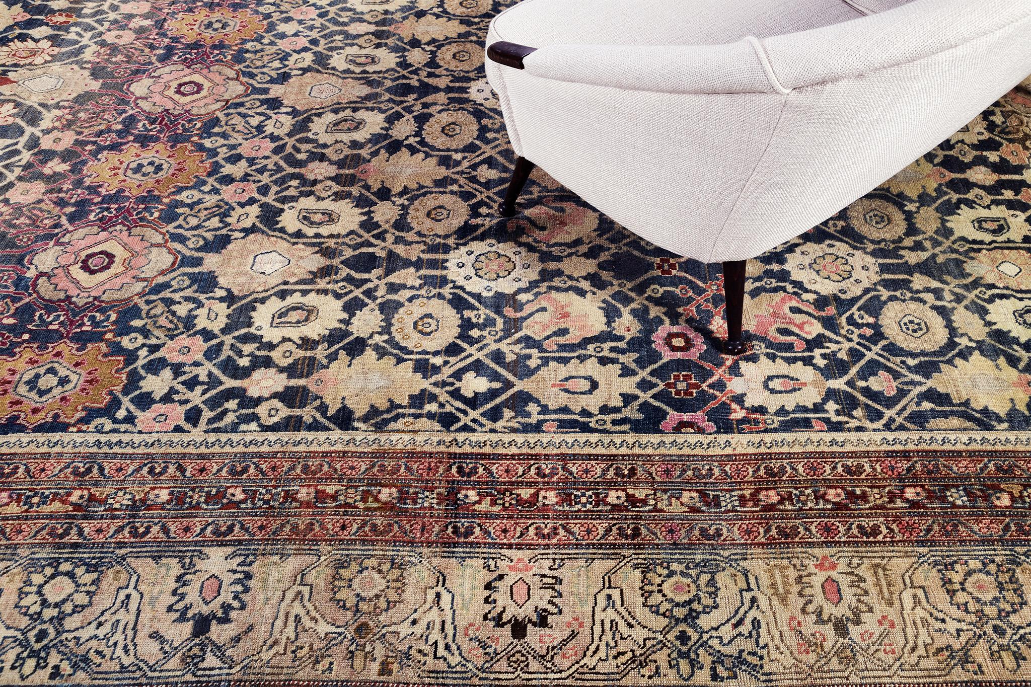Antique Persian Bidjar For Sale 5