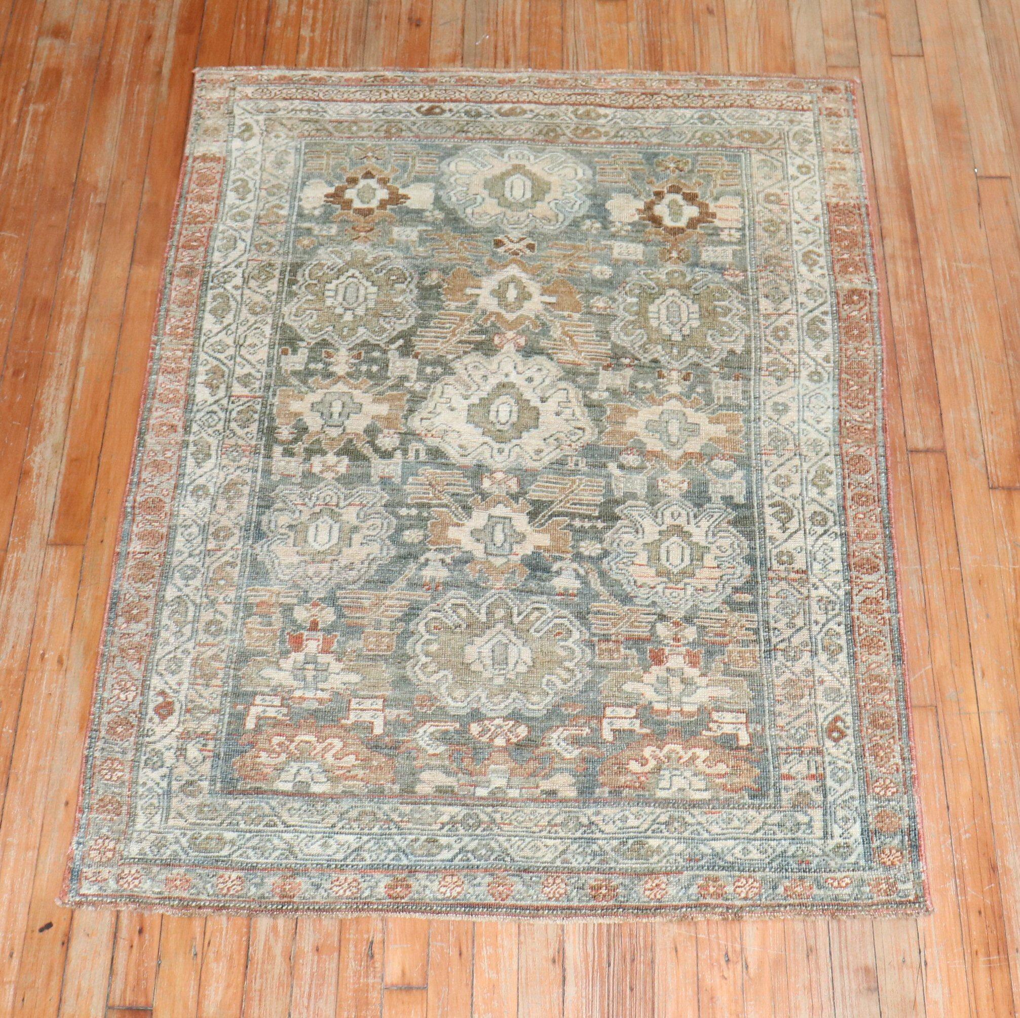 American Classical Antique Persian Bidjar For Sale