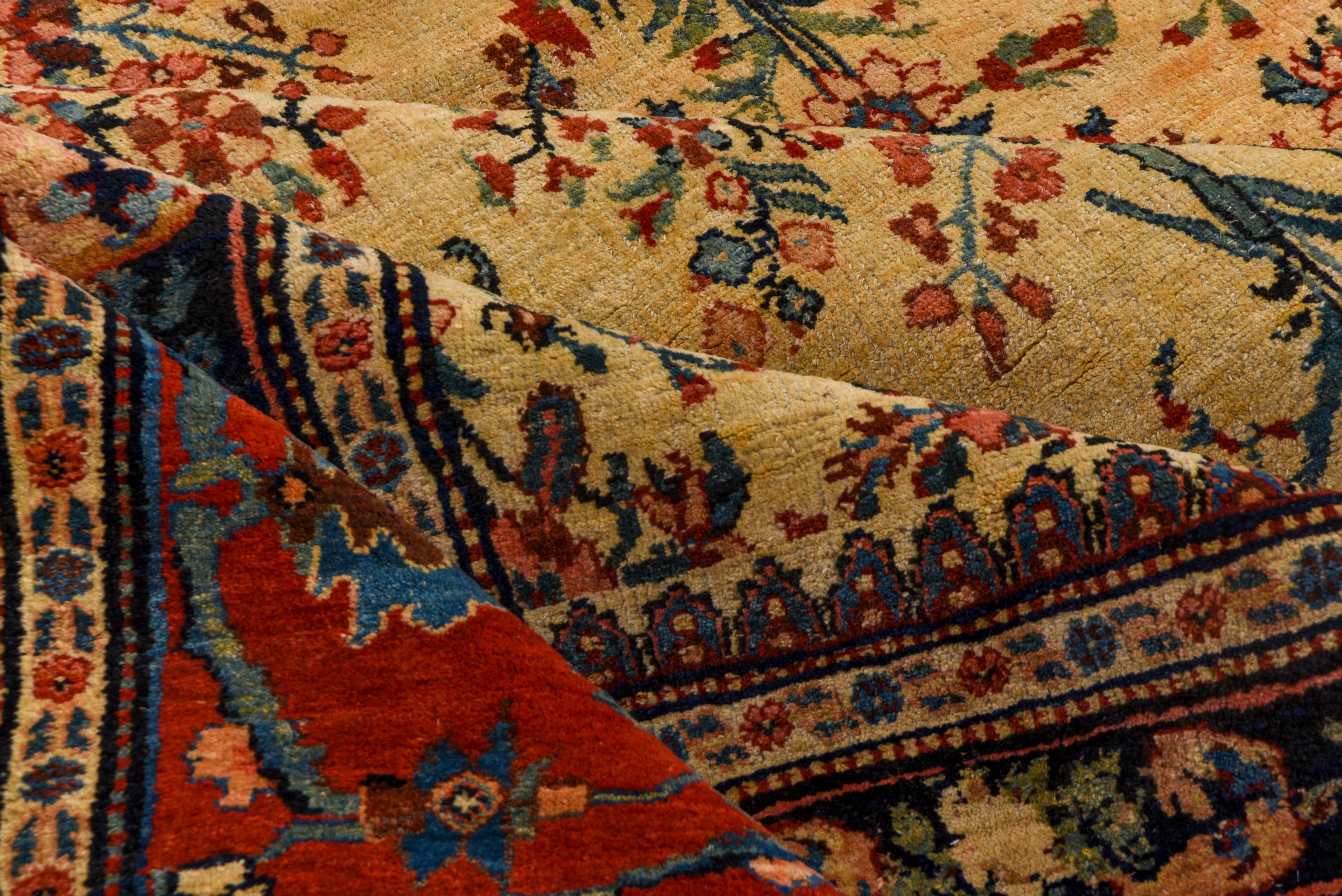 Tribal Antique Persian Bidjar Gallery Carpet, circa 1900s For Sale