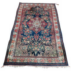 Antique Persian Bidjar Oriental Wool Rug, circa 1920