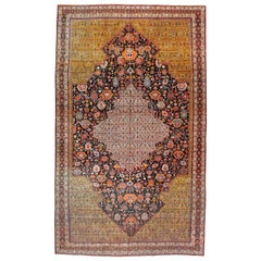 Antique Persian Bidjar Oversize Rug