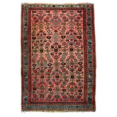 Antique Persian Bidjar Persian Oriental Rug, circa 1920