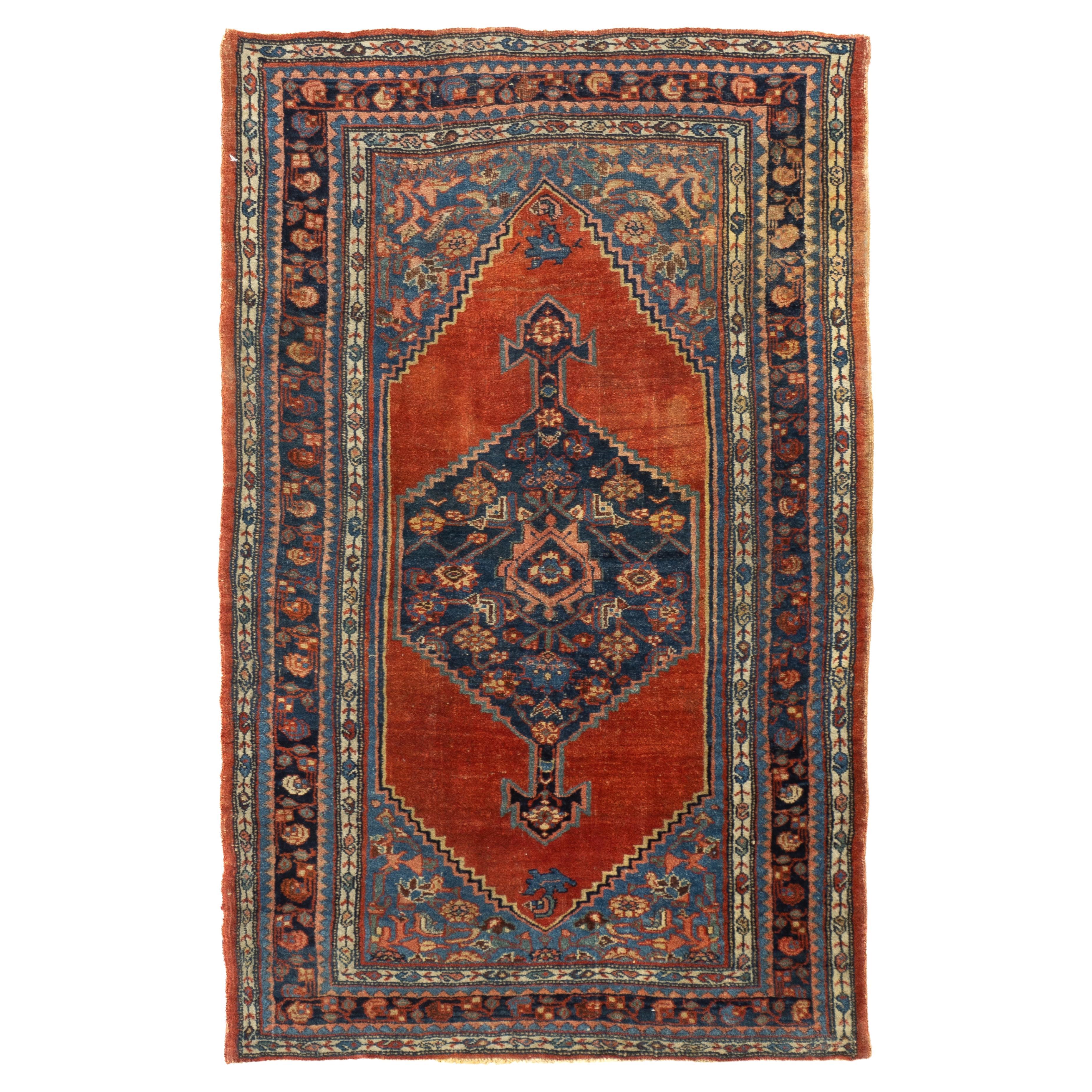 Tapis persan antique Bidjar 2'8'' x 4'1''