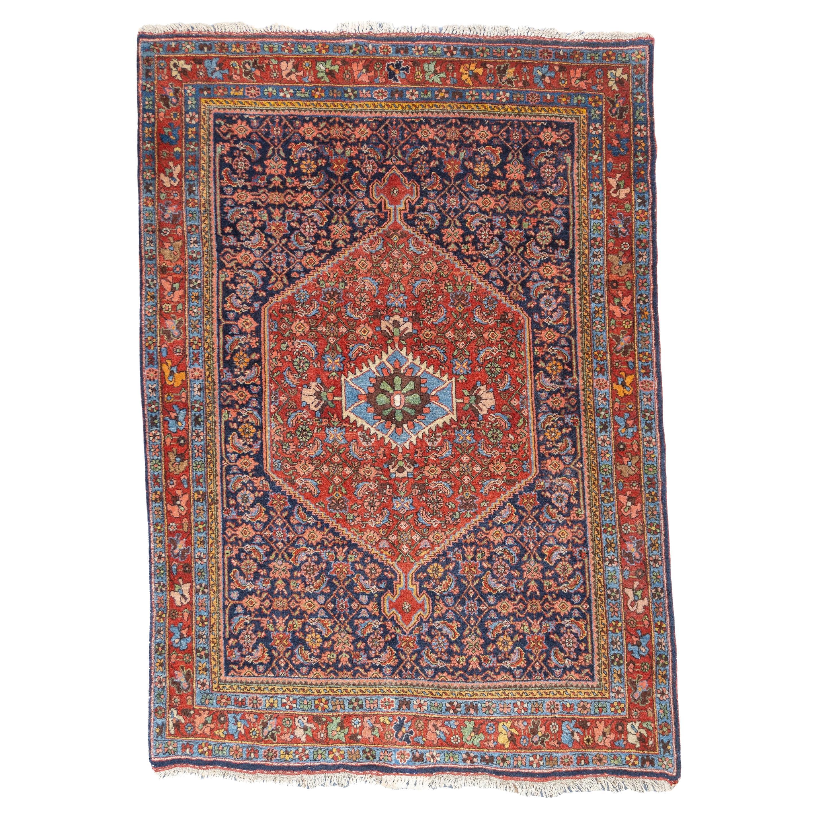 Antique Persian Bidjar Rug 3'8'' x 5'2''
