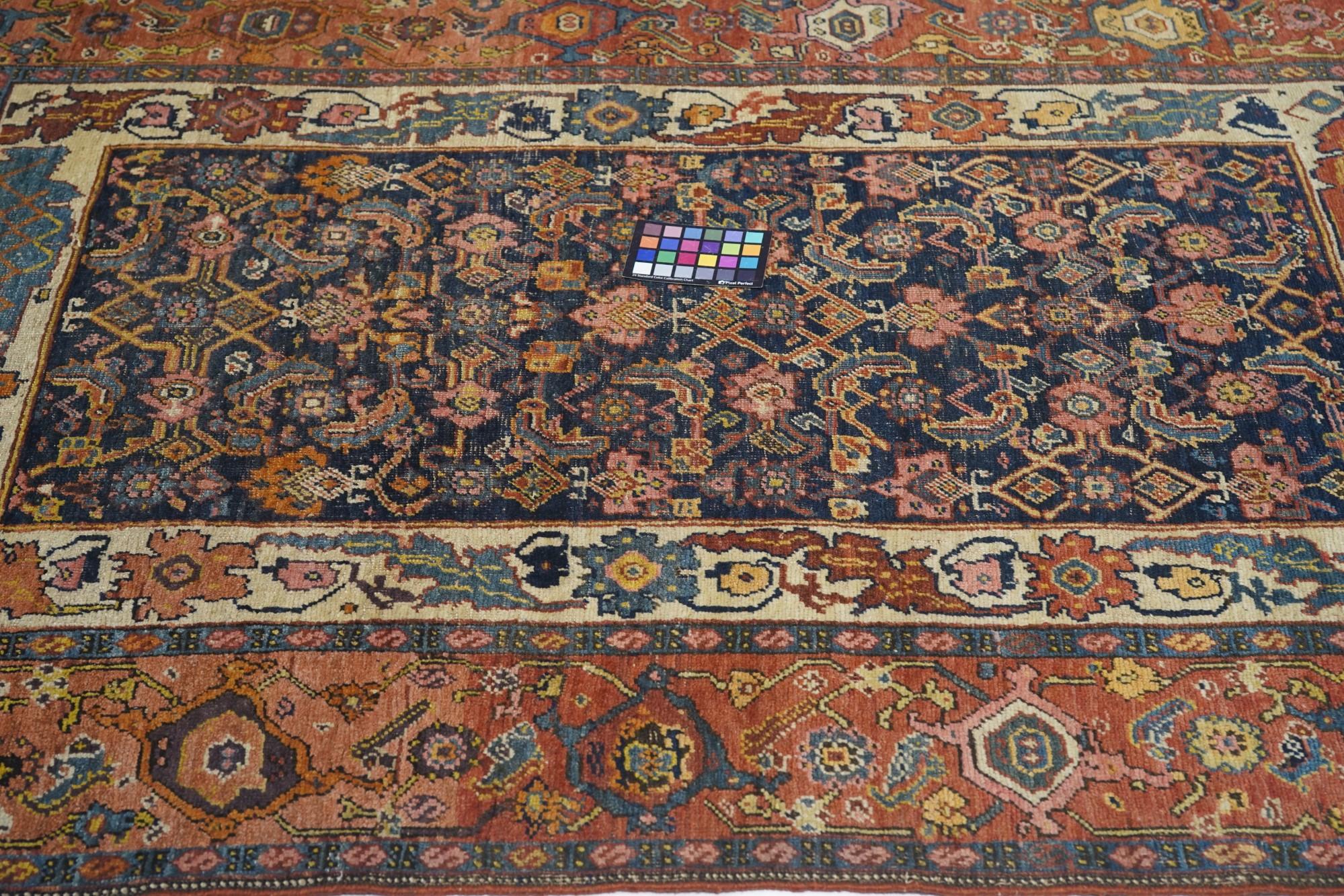 Antique Persian Bidjar Rug For Sale 5