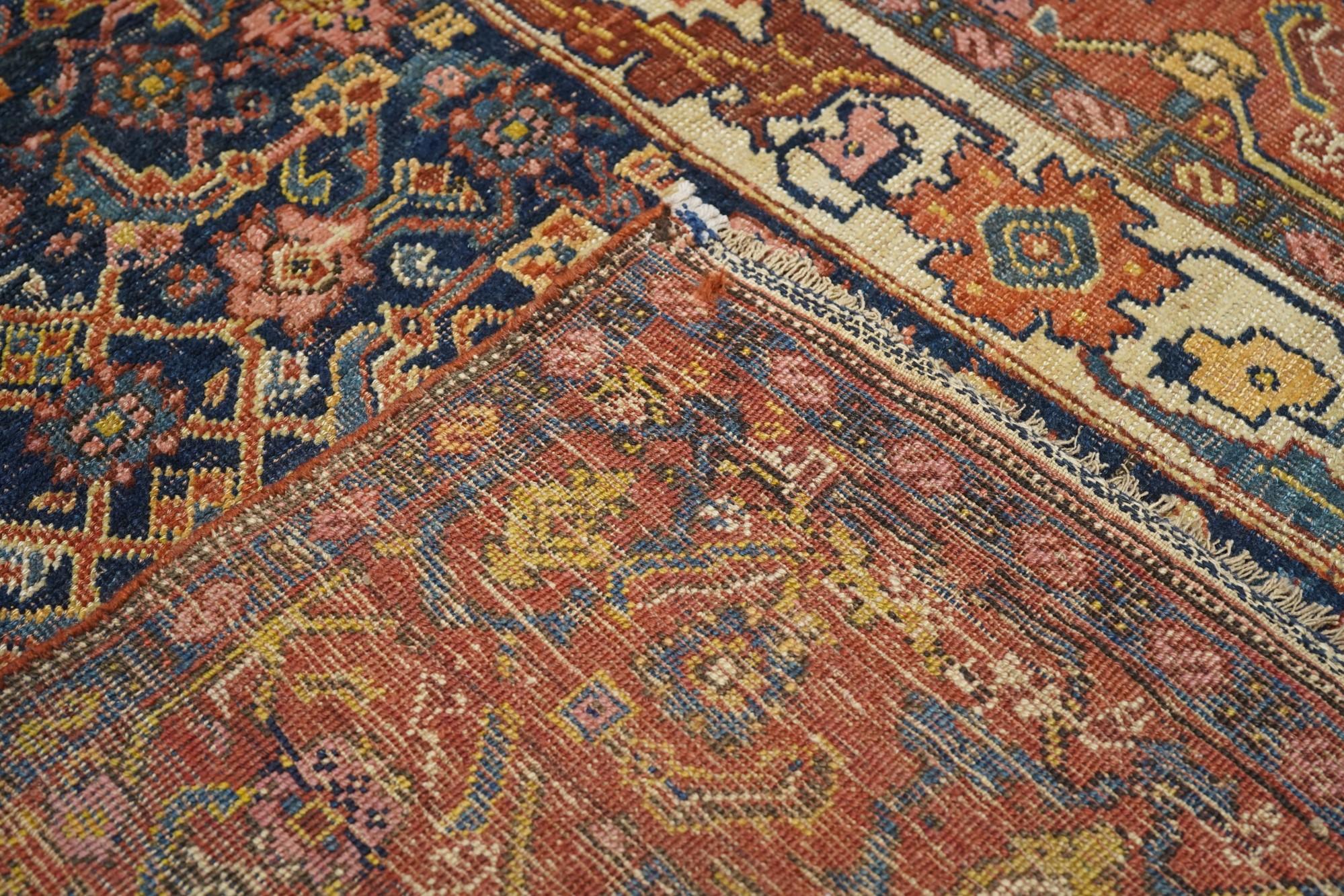 Antique Persian Bidjar Rug For Sale 7